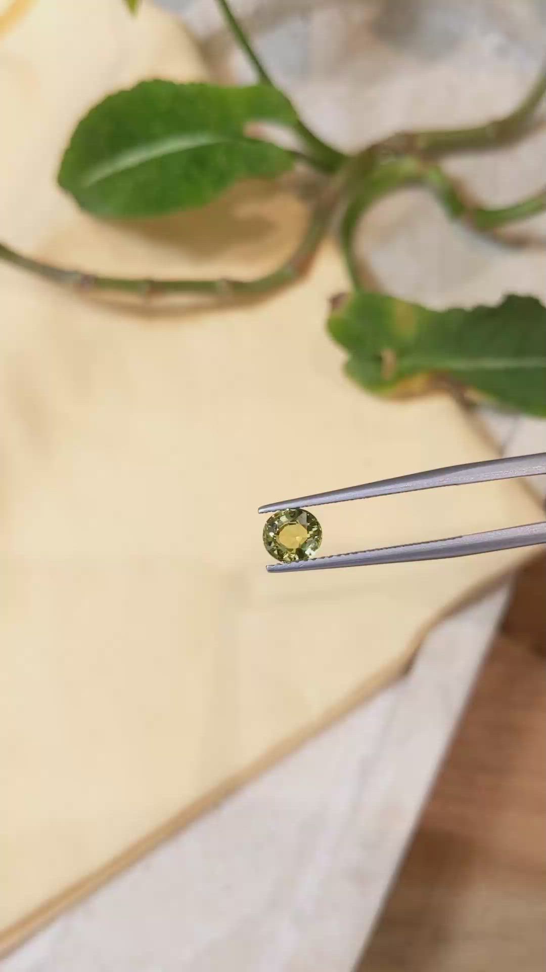 0.91 Ct. Tourmaline from Tanzania Size Video