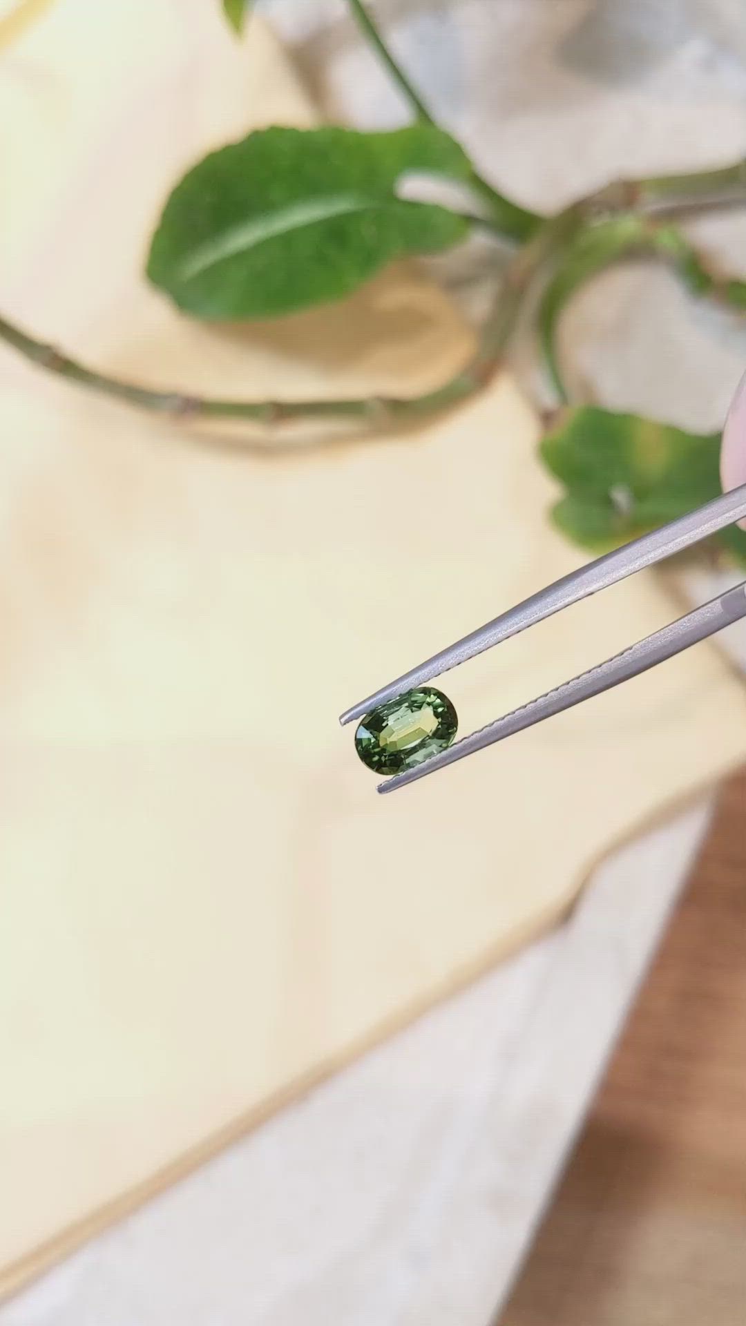 1.12 Ct. Tourmaline from Tanzania Size Video