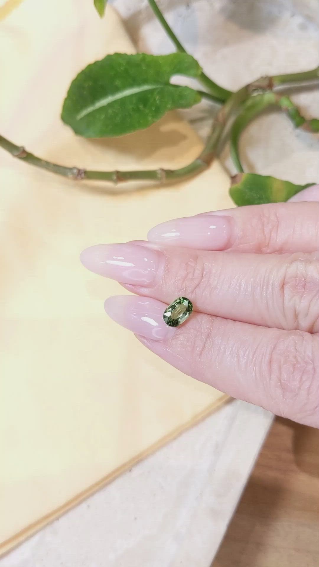 1.12 Ct. Tourmaline from Tanzania Size Video