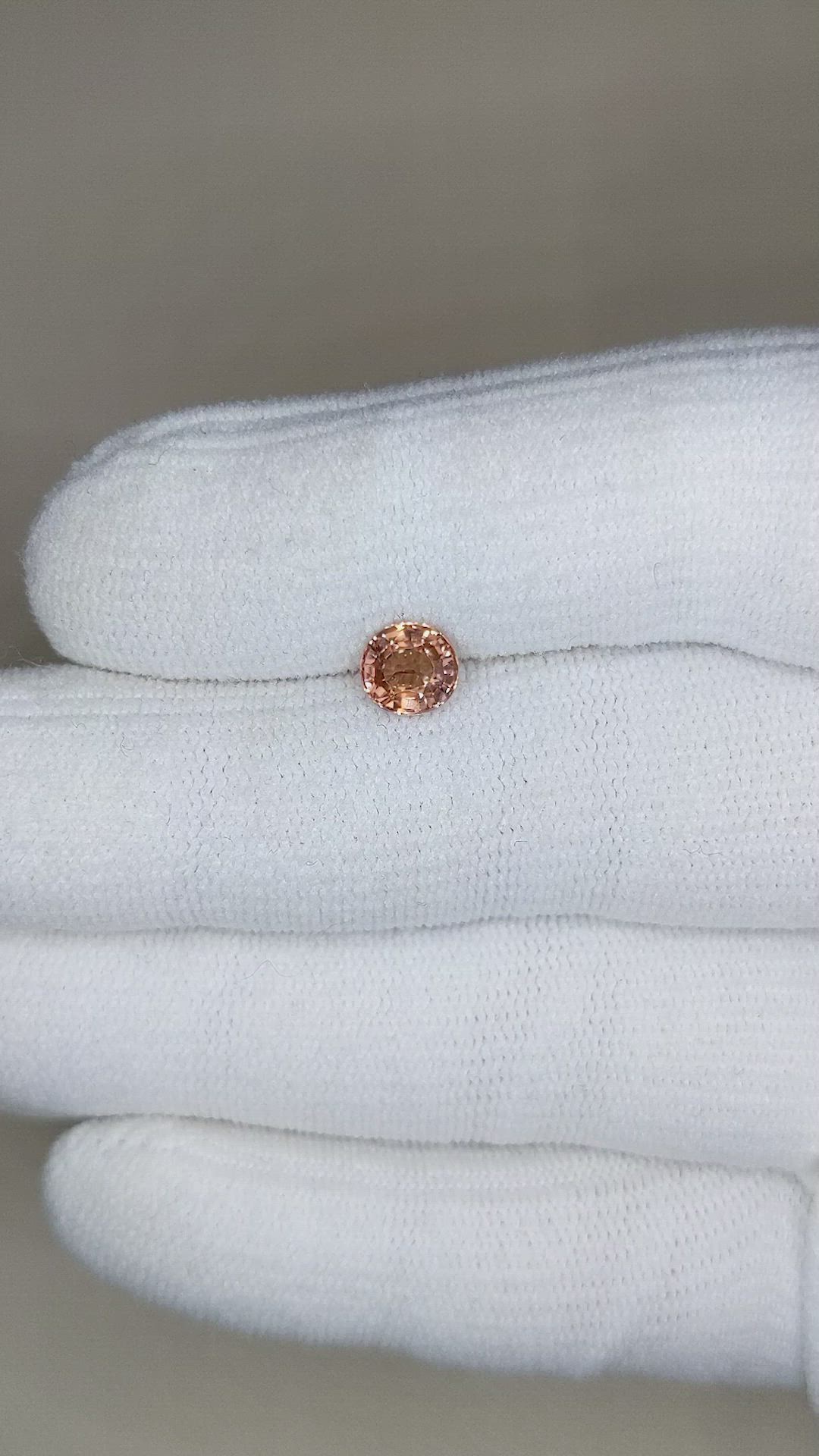 0.97 Ct. Brown Tourmaline from Tanzania Size Video