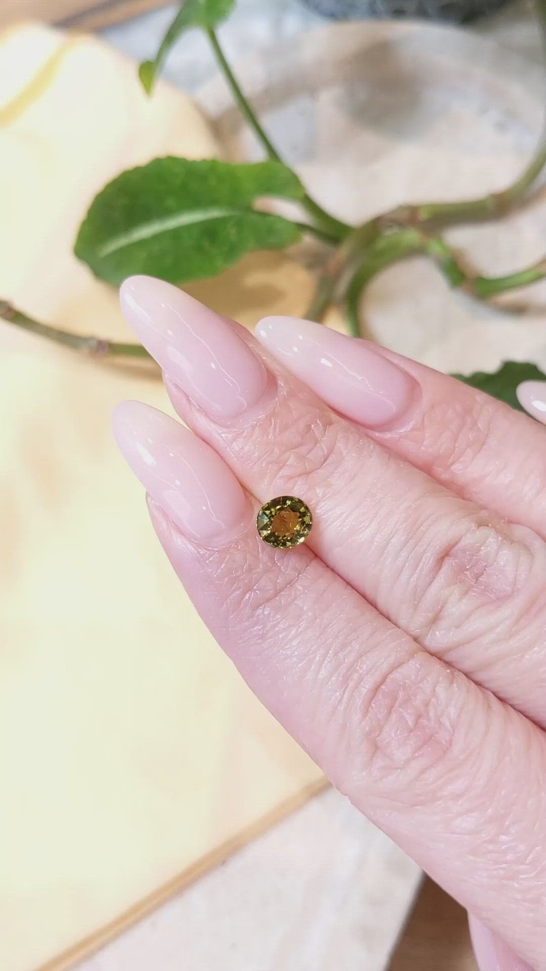 1.04 Ct. Tourmaline from Tanzania Size Video