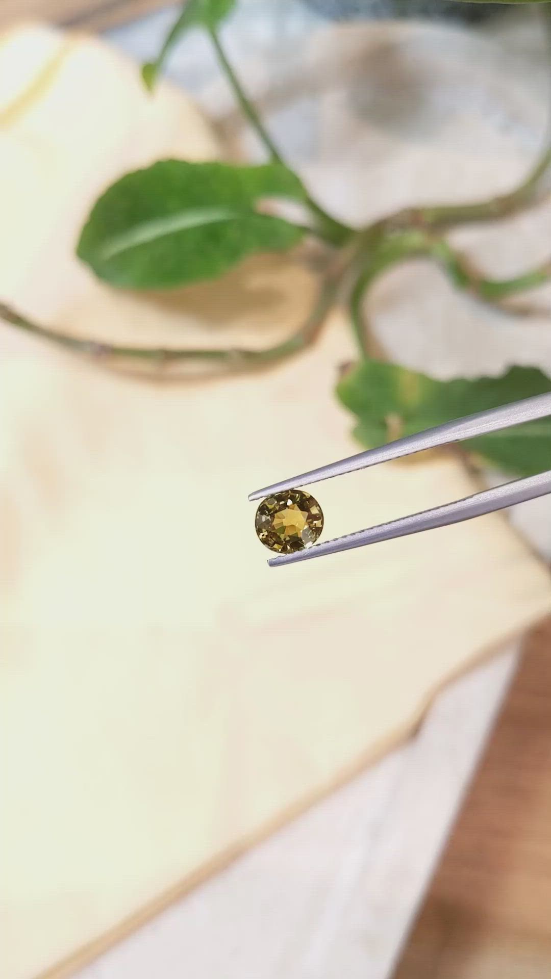 1.04 Ct. Tourmaline from Tanzania Size Video