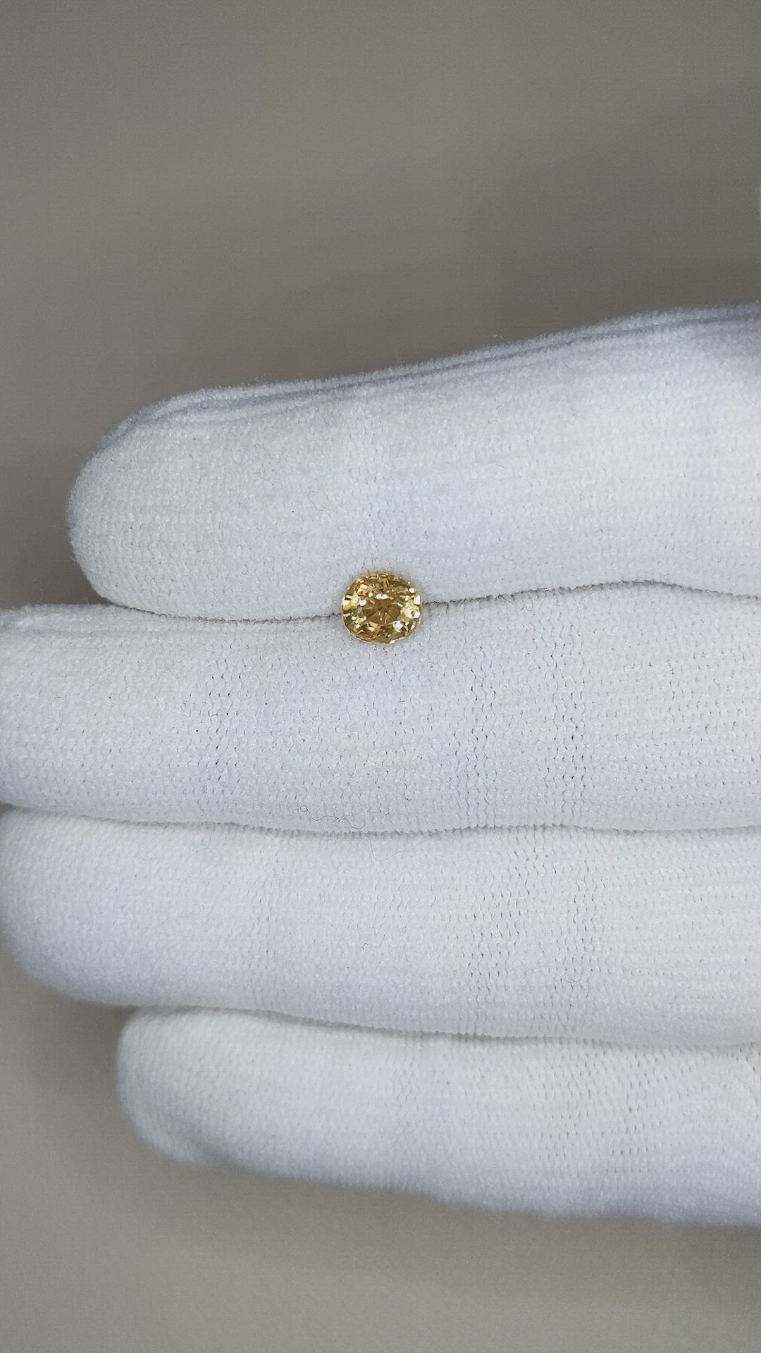 0.90 Ct. Tourmaline from Tanzania Size Video