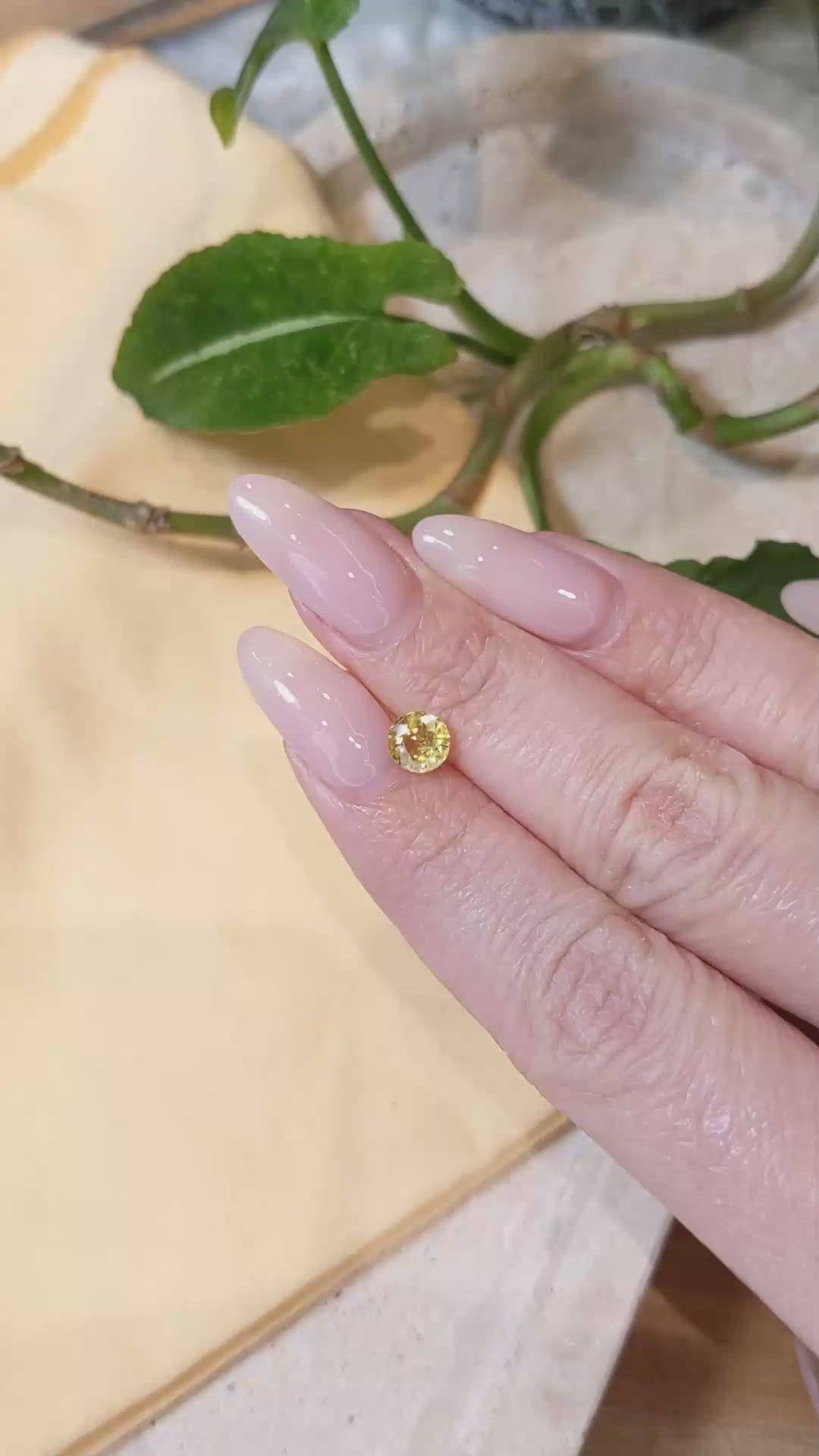 0.94 Ct. Sphene (Titanite) from Madagascar Size Video