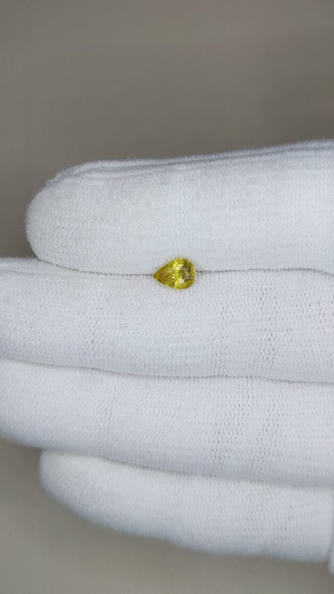 0.75 Ct. Sphene (Titanite) from Madagascar Size Video