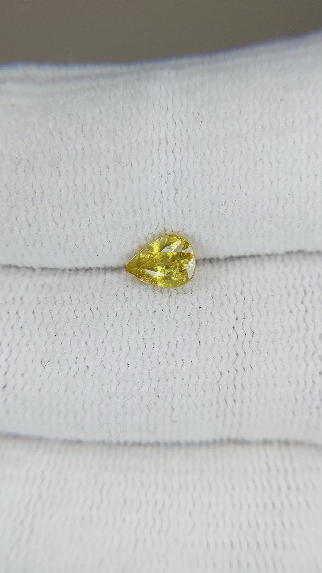 0.75 Ct. Sphene (Titanite) from Madagascar Size Video