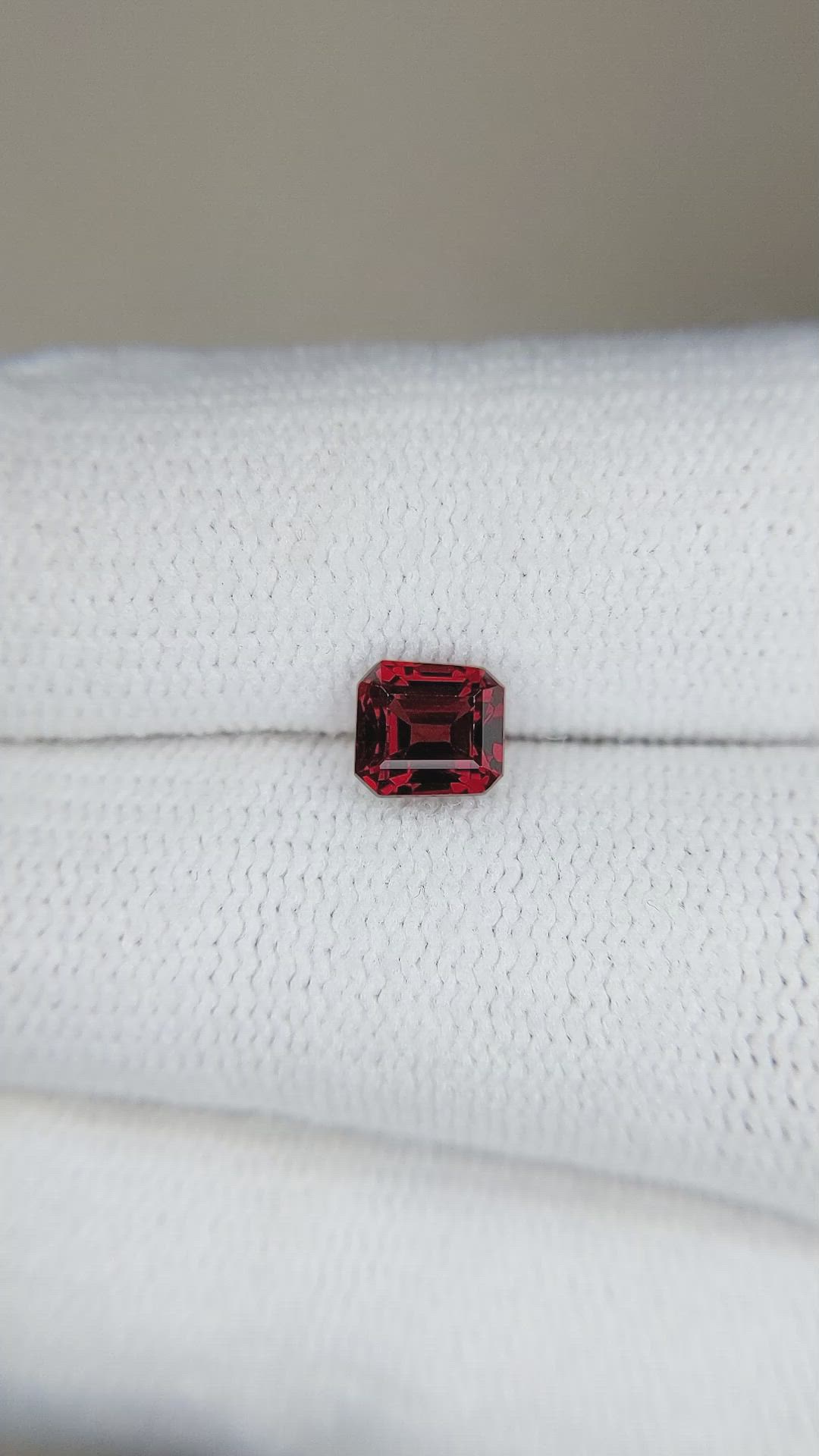 1.09 Ct. Rhodolite Garnet from Tanzania Size Video