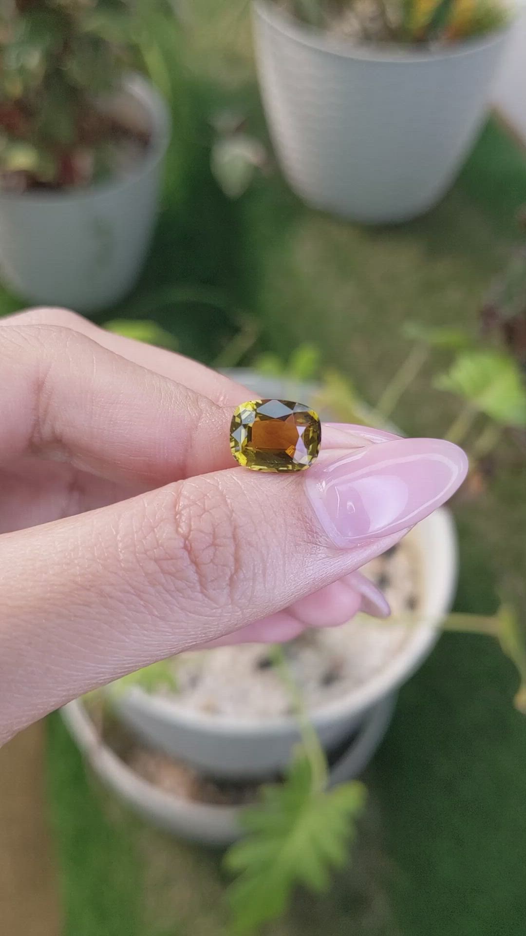 3.52 Ct. Tourmaline from Ceylon (Sri Lanka) Size Video