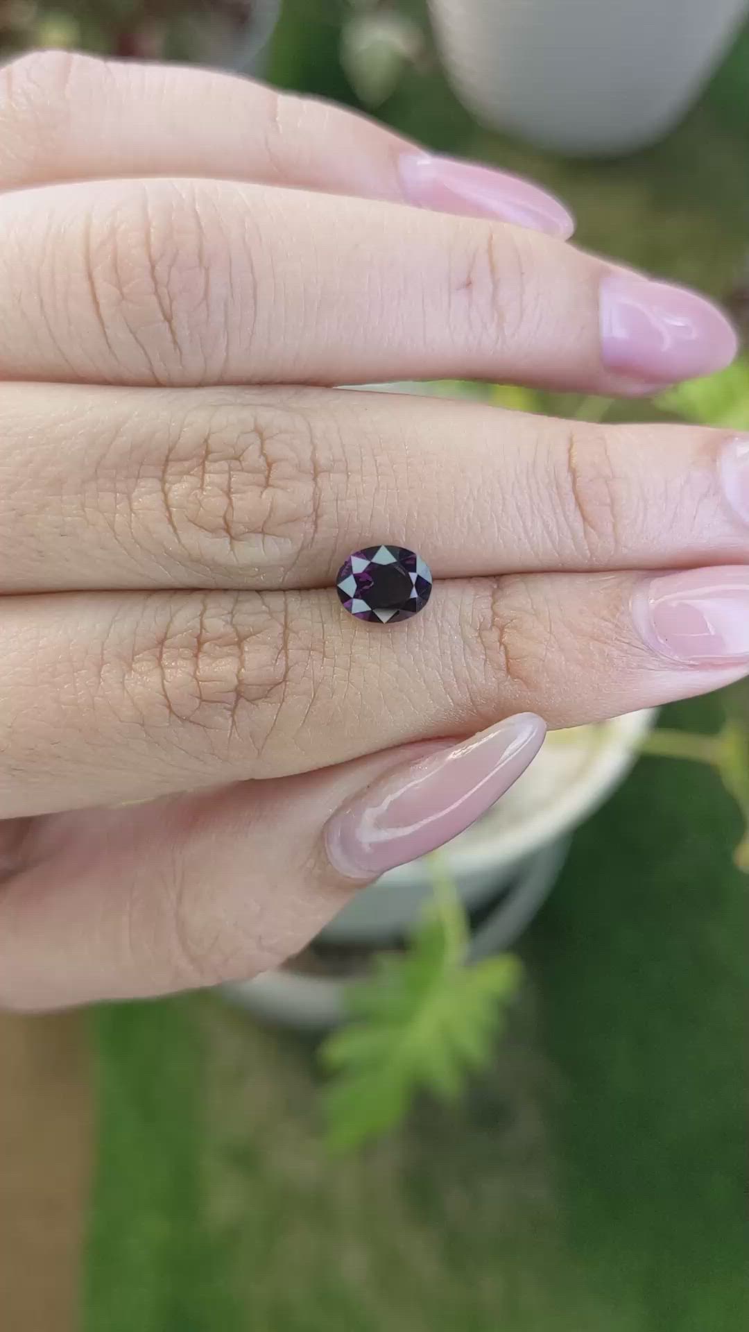 1.66 Ct. Spinel from Ceylon (Sri Lanka) Size Video