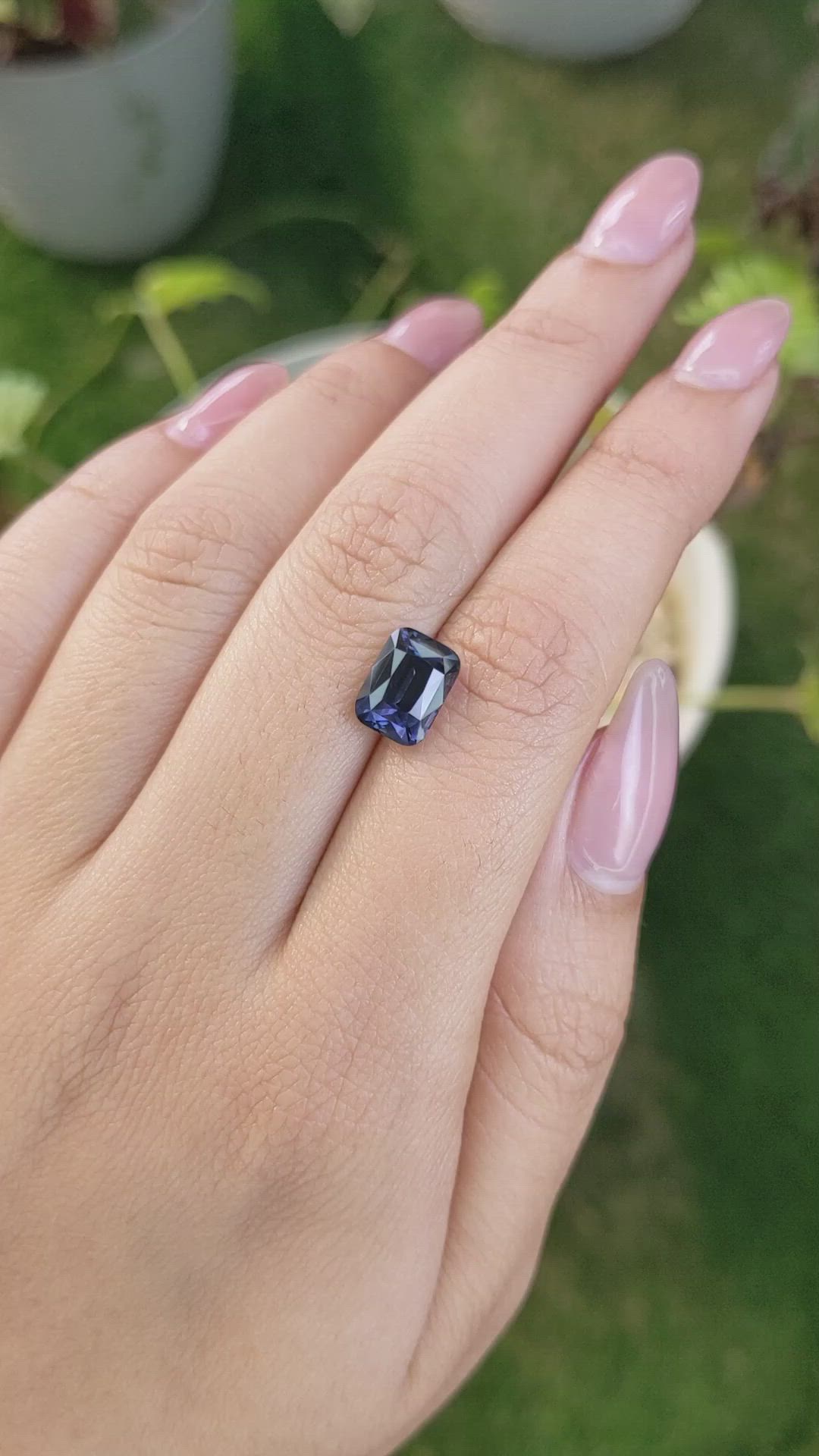 3.52 Ct. Spinel from Ceylon (Sri Lanka) Size Video