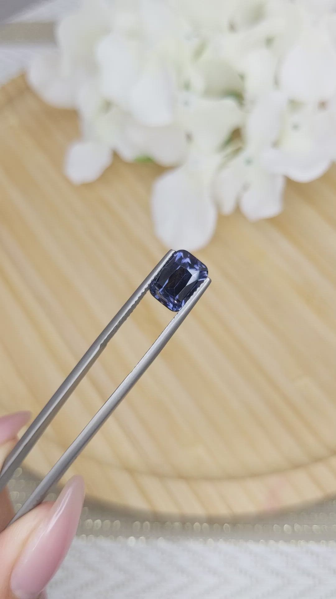 3.52 Ct. Spinel from Ceylon (Sri Lanka) Size Video