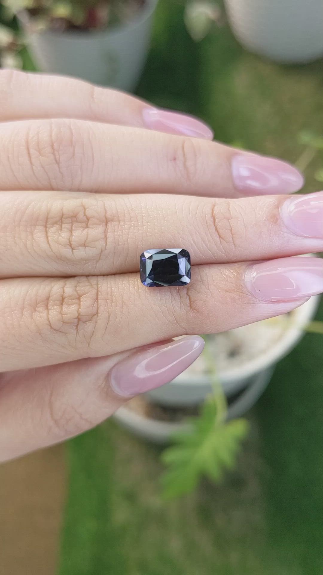 3.52 Ct. Spinel from Ceylon (Sri Lanka) Size Video