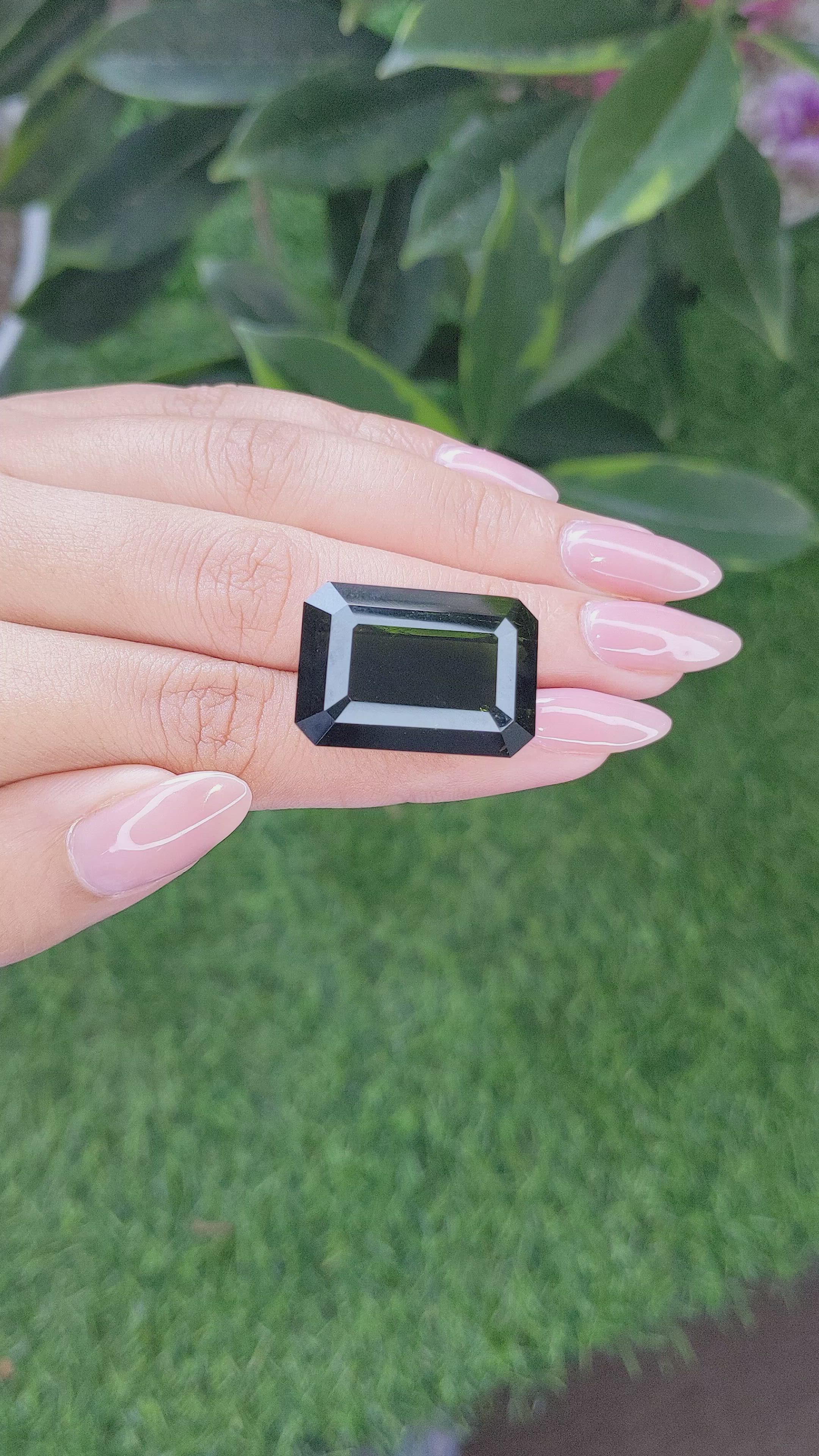 39.86 Ct. Tourmaline from Tanzania Size Video