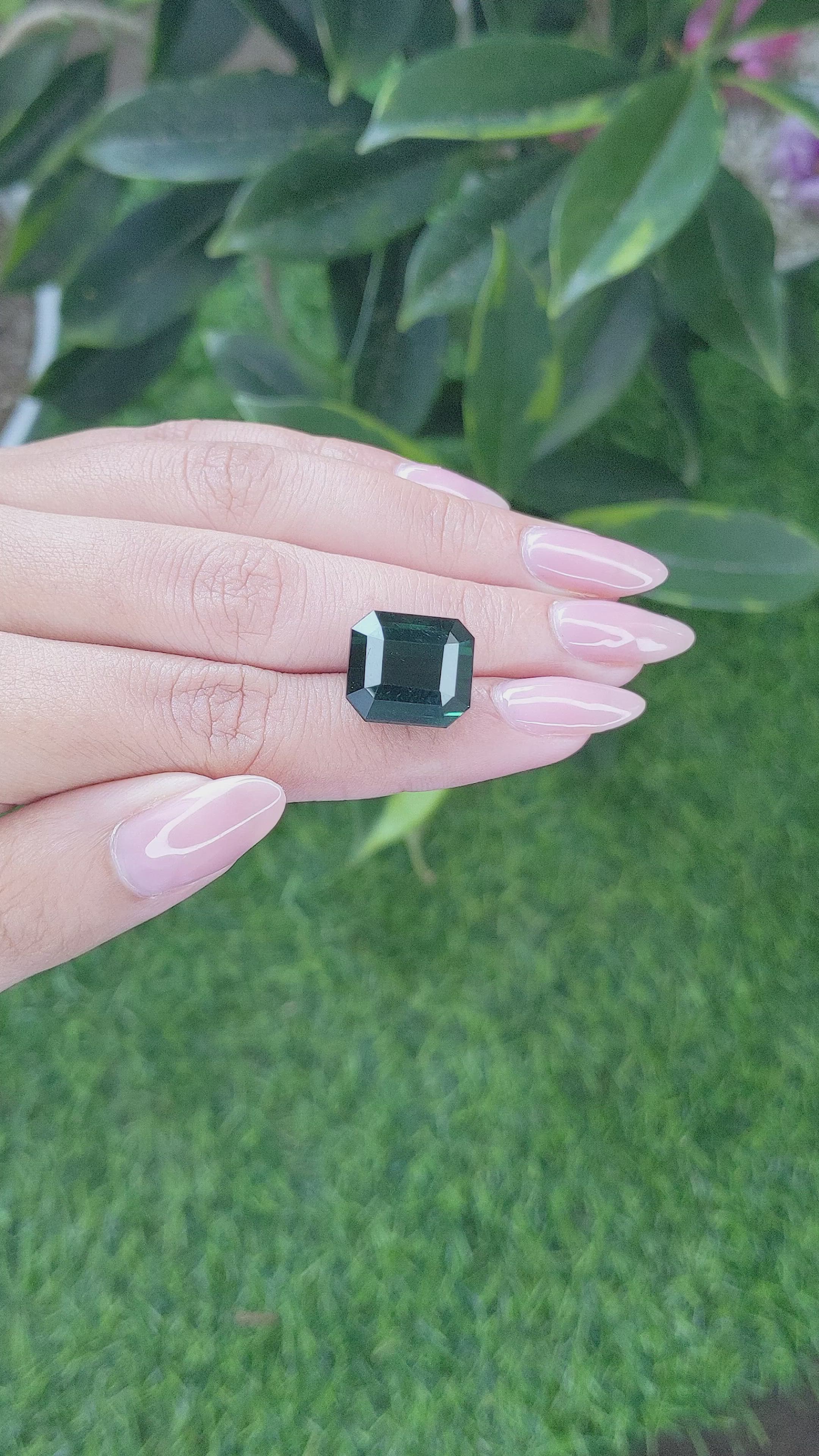 18.39 Ct. Tourmaline from Tanzania Size Video
