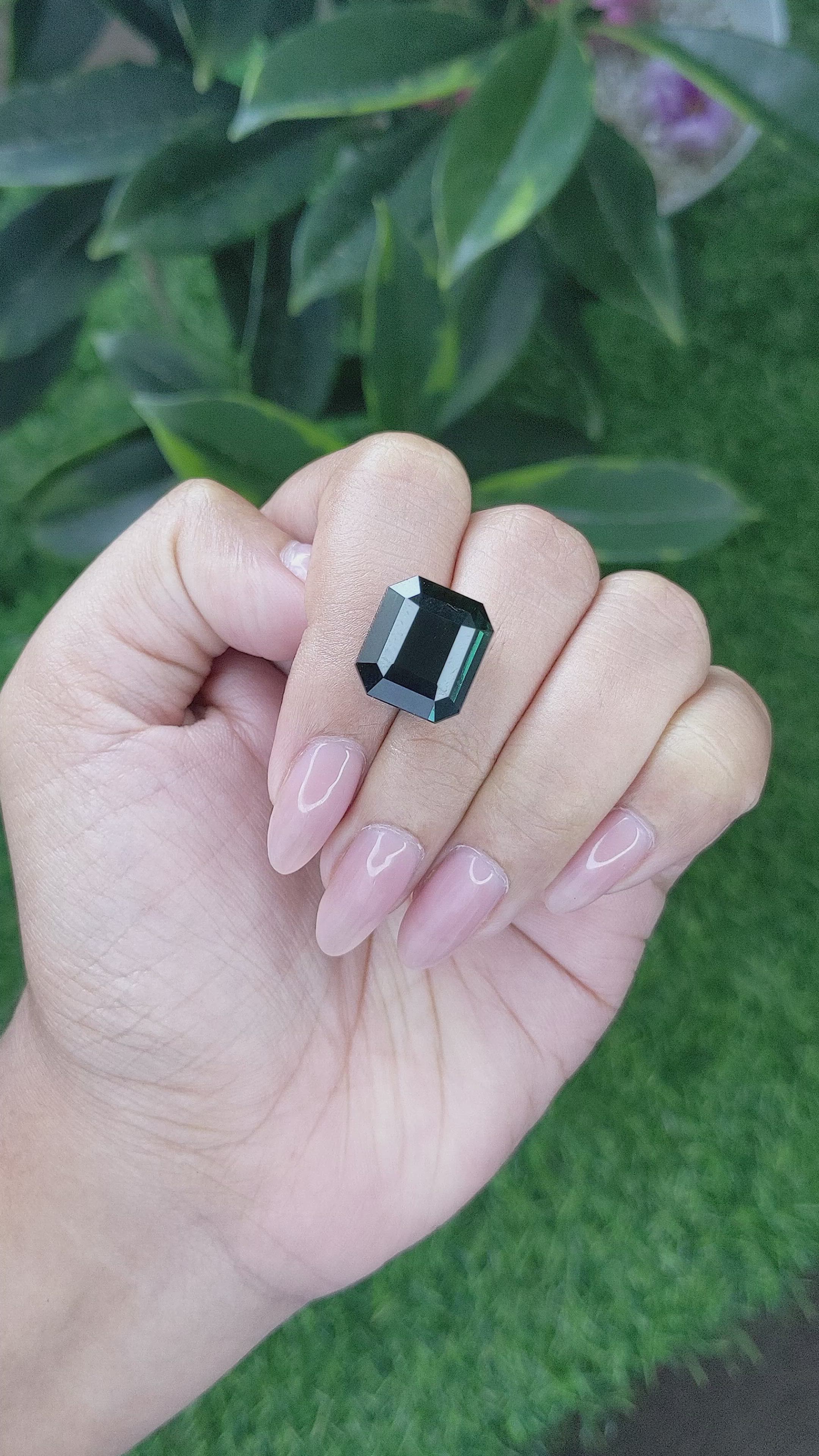 18.39 Ct. Tourmaline from Tanzania Size Video