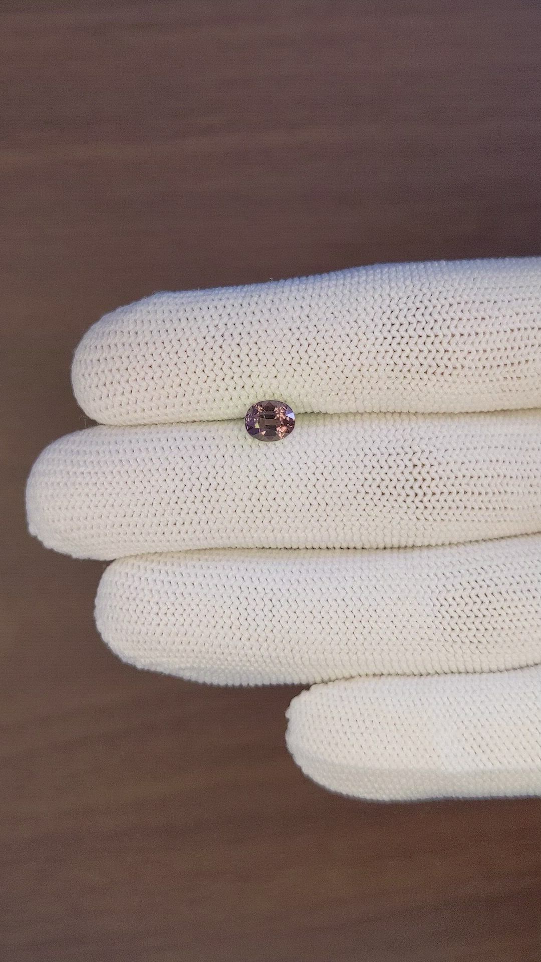 1.14 Ct. Garnet from Madagascar Size Video