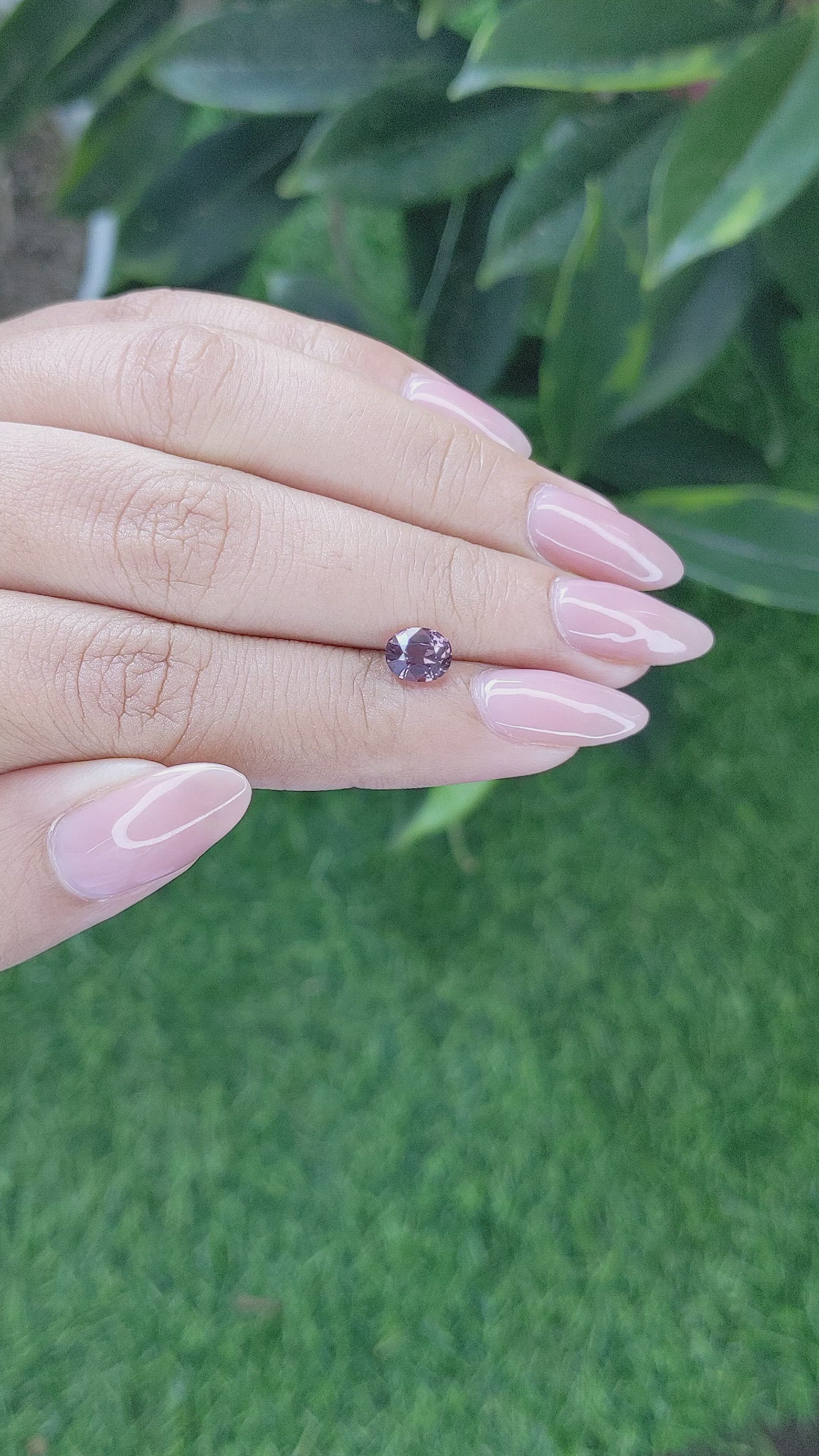 1.14 Ct. Garnet from Madagascar Size Video