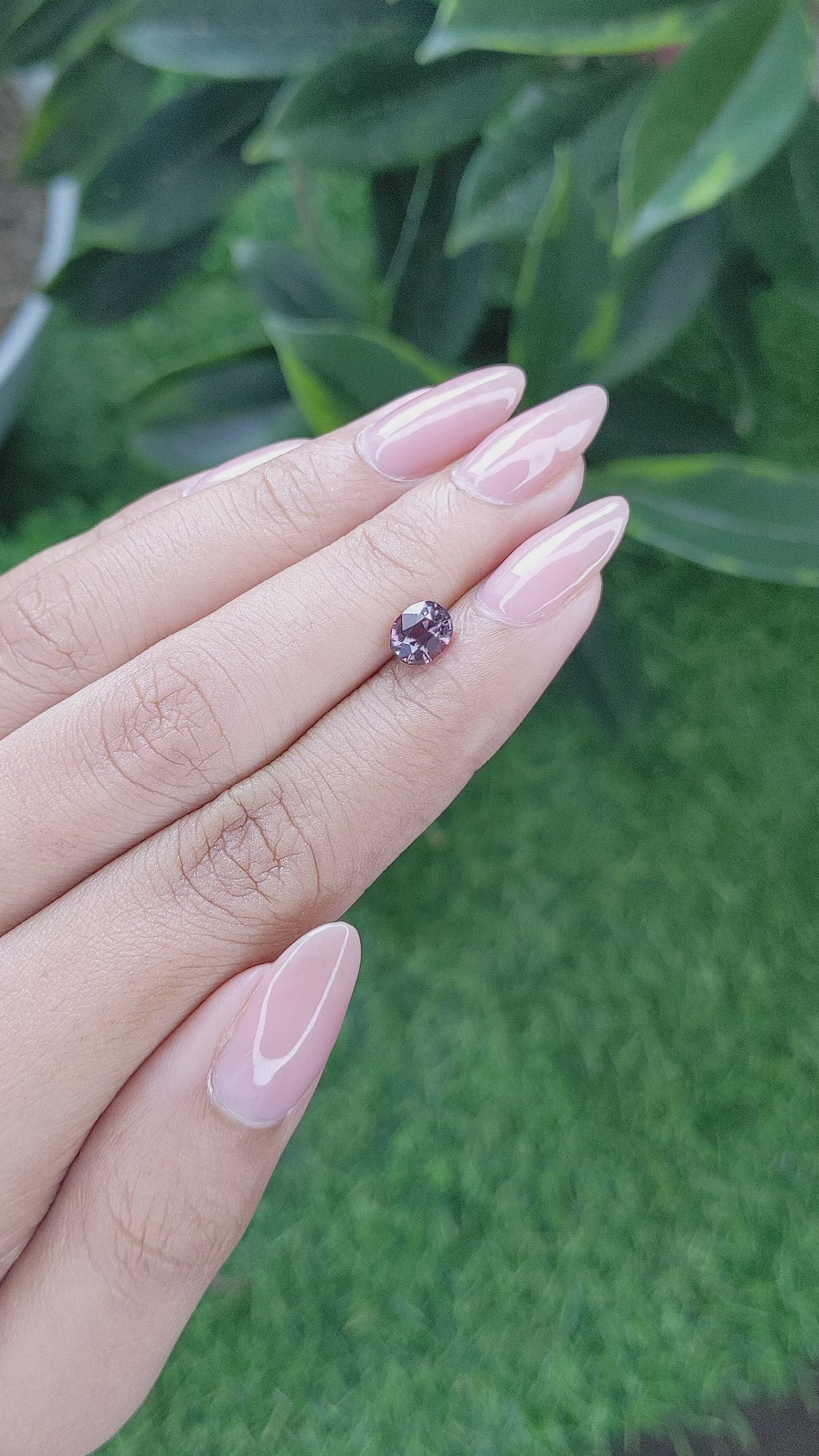 1.14 Ct. Garnet from Madagascar Size Video