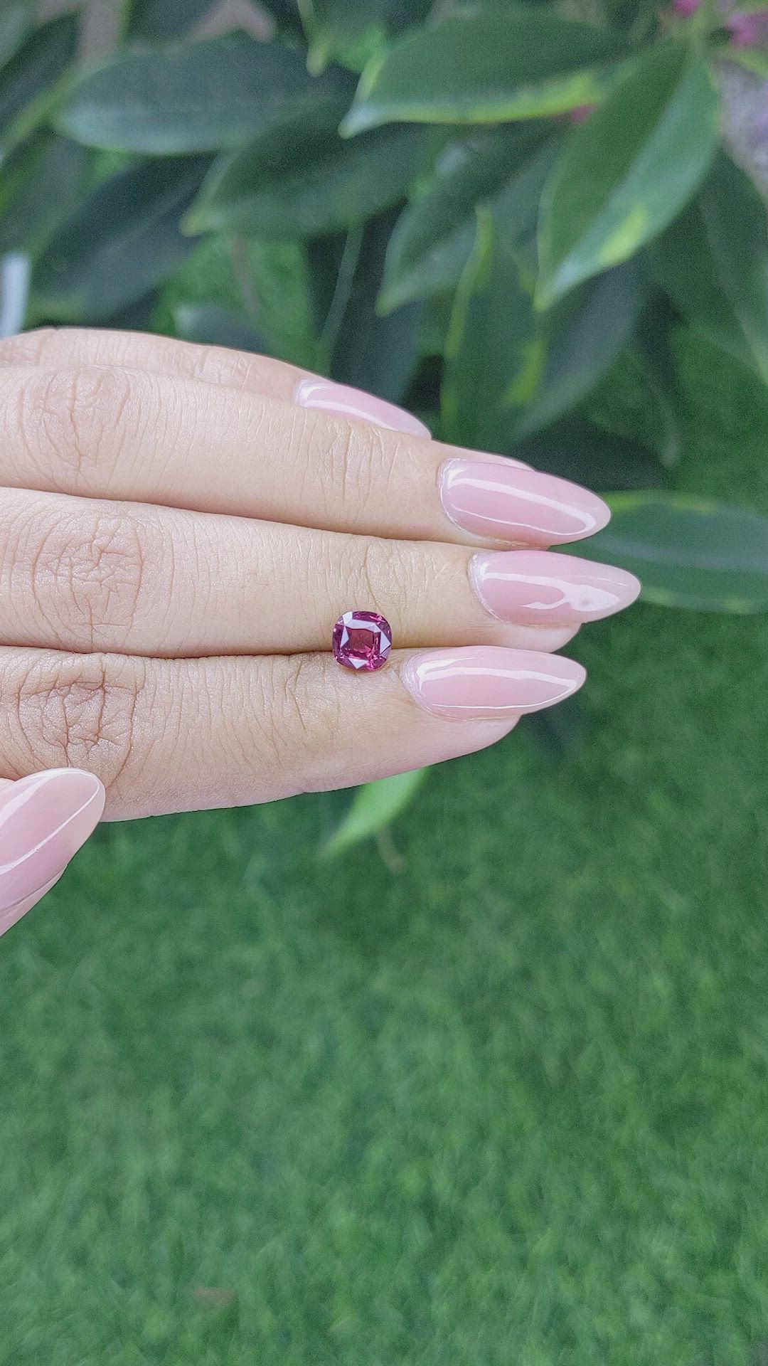 1.02 Ct. Garnet from Tanzania Size Video