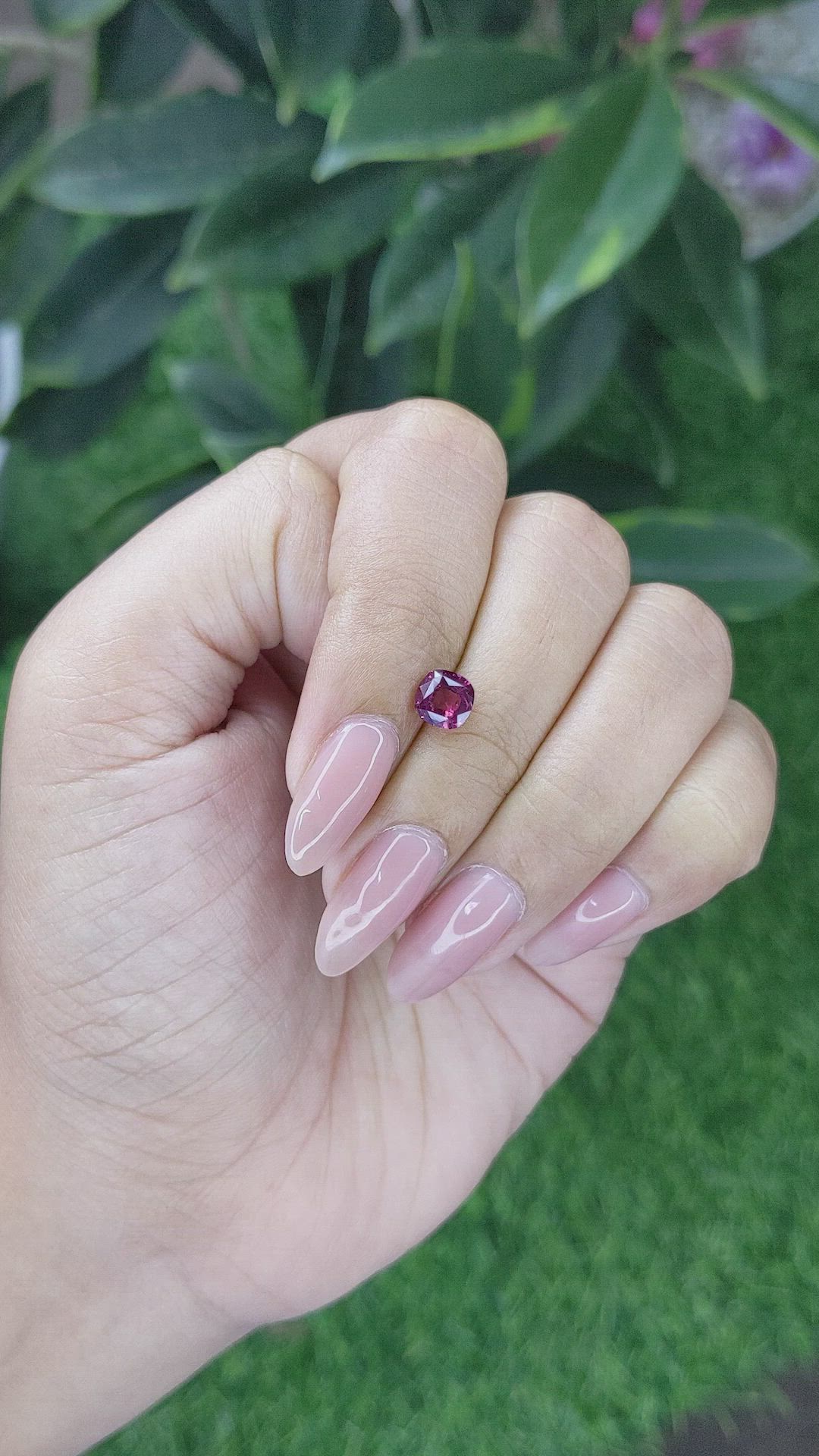 1.02 Ct. Garnet from Tanzania Size Video