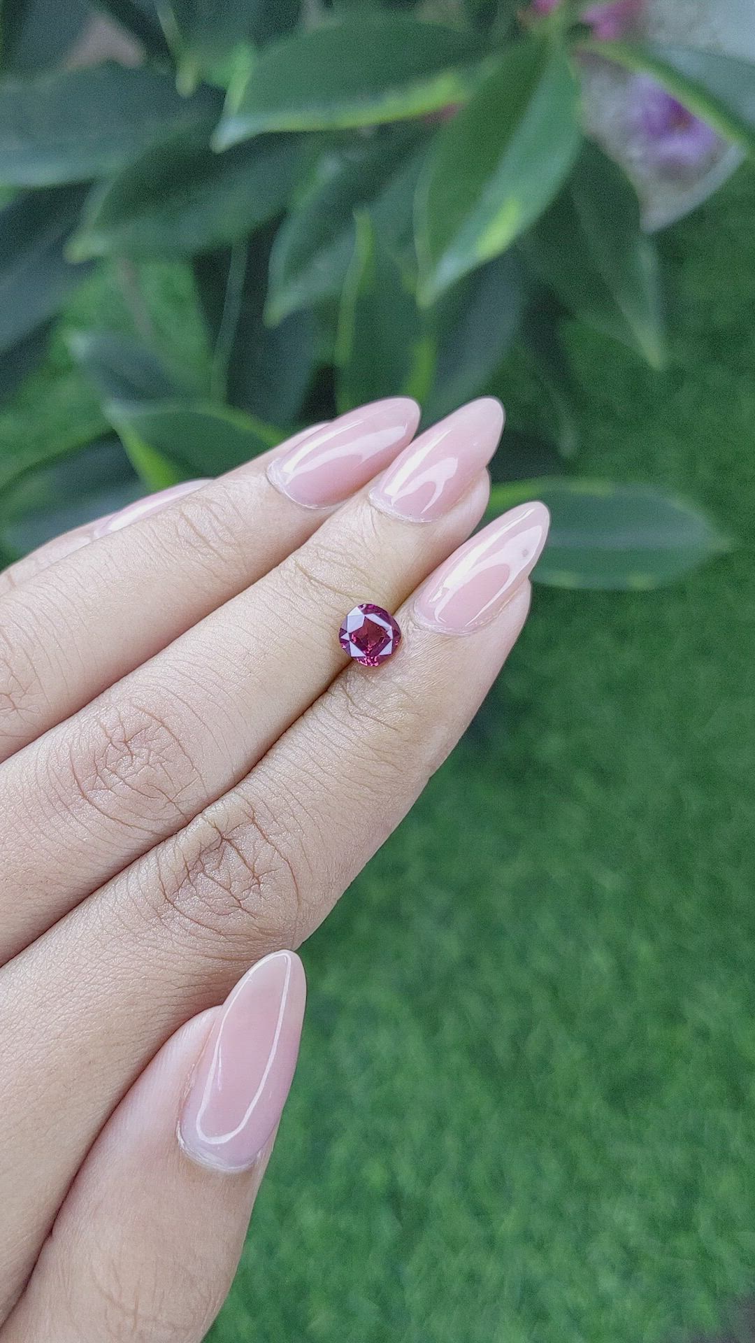 1.02 Ct. Garnet from Tanzania Size Video