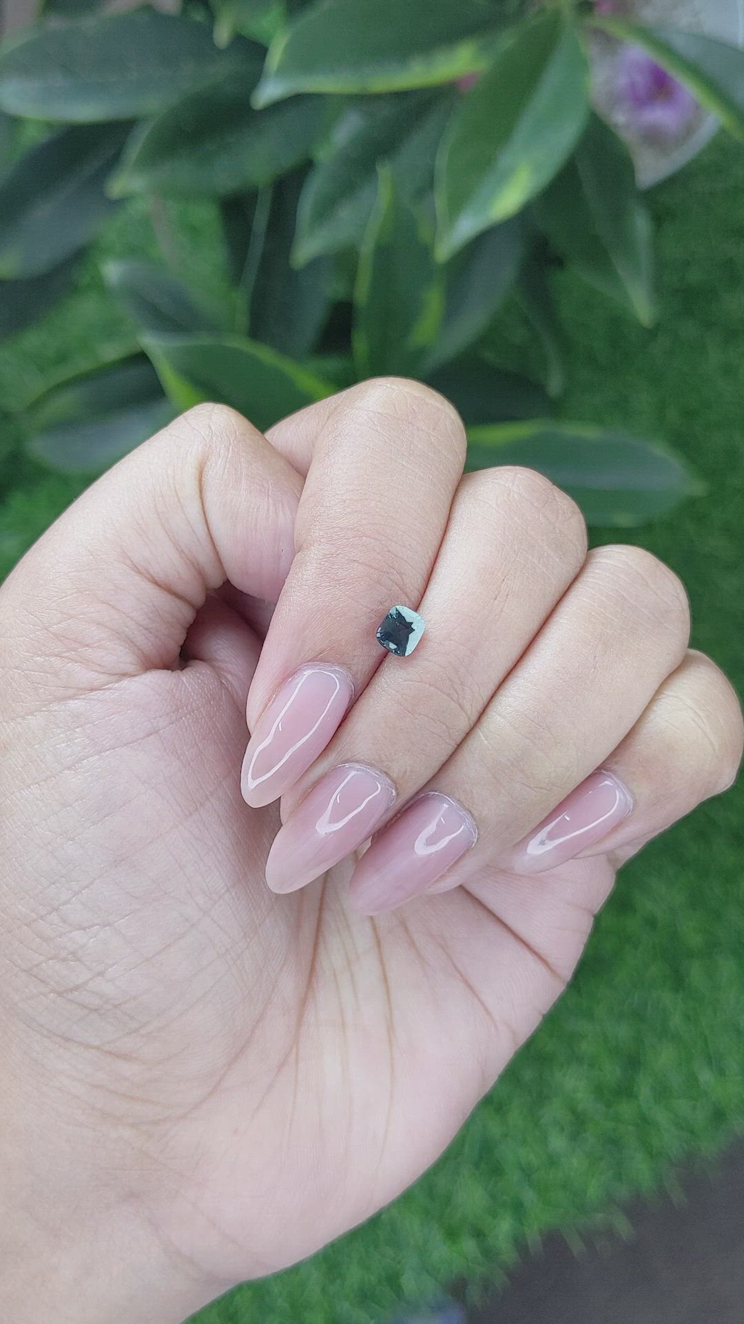 0.74 Ct. Garnet from Madagascar Size Video