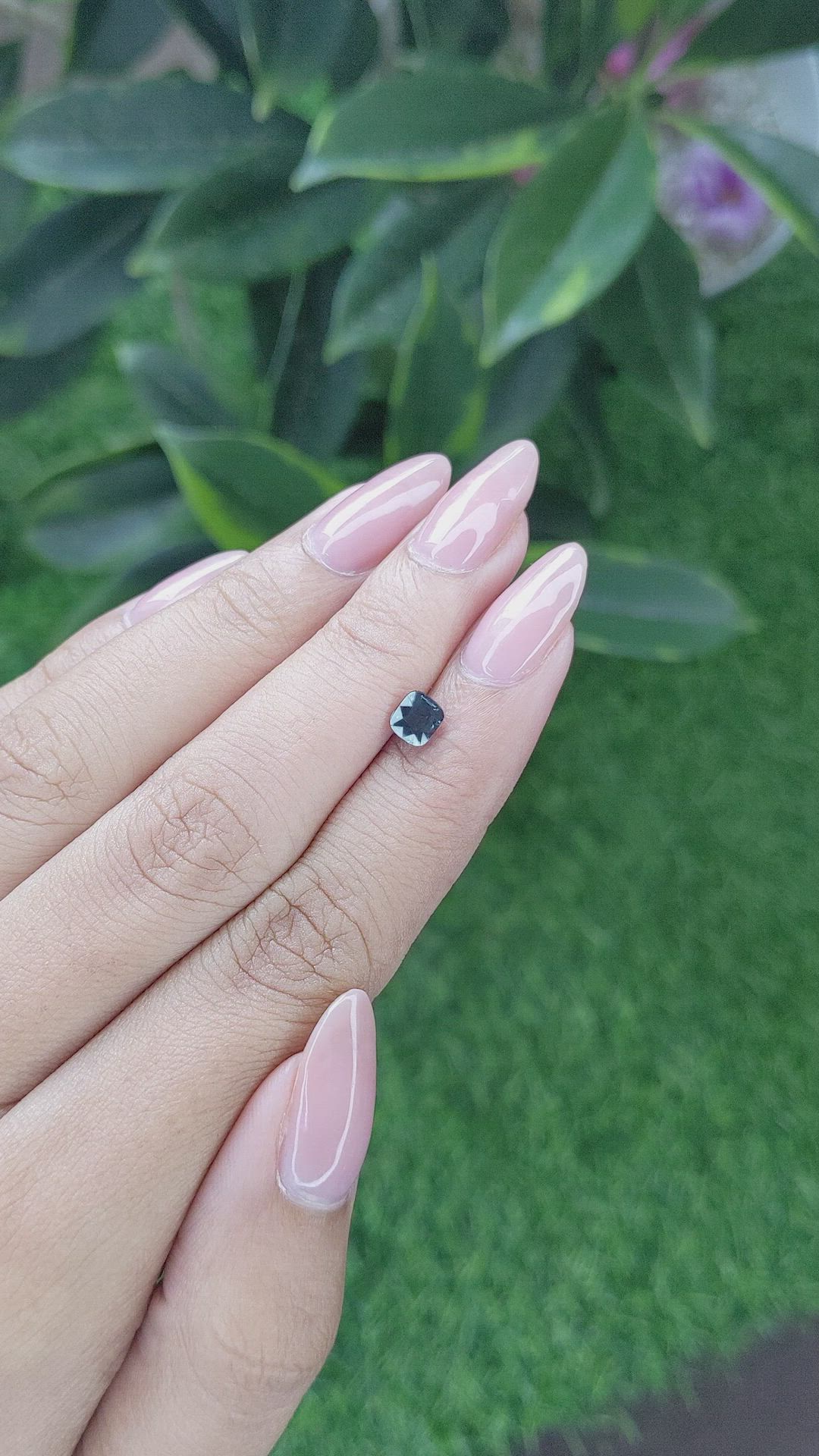 0.74 Ct. Garnet from Madagascar Size Video