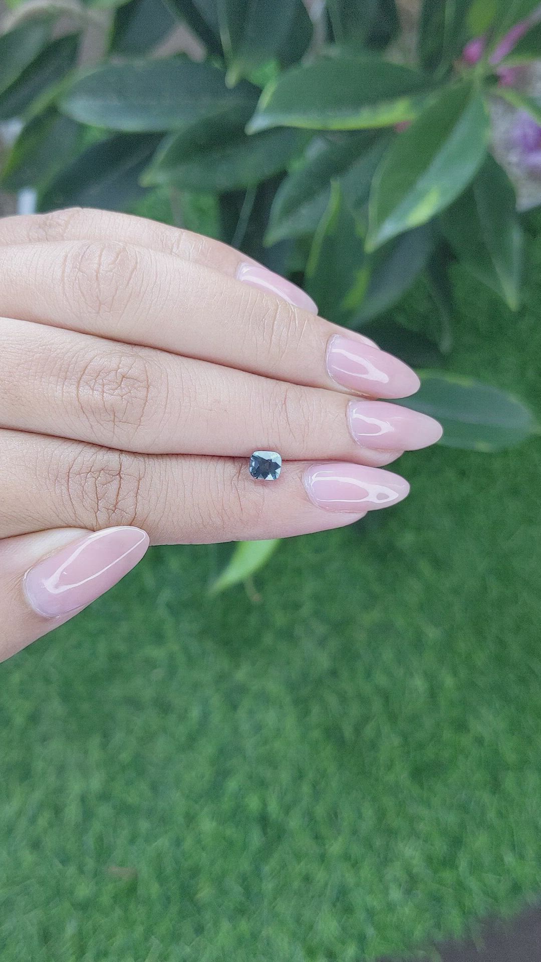 0.74 Ct. Garnet from Madagascar Size Video