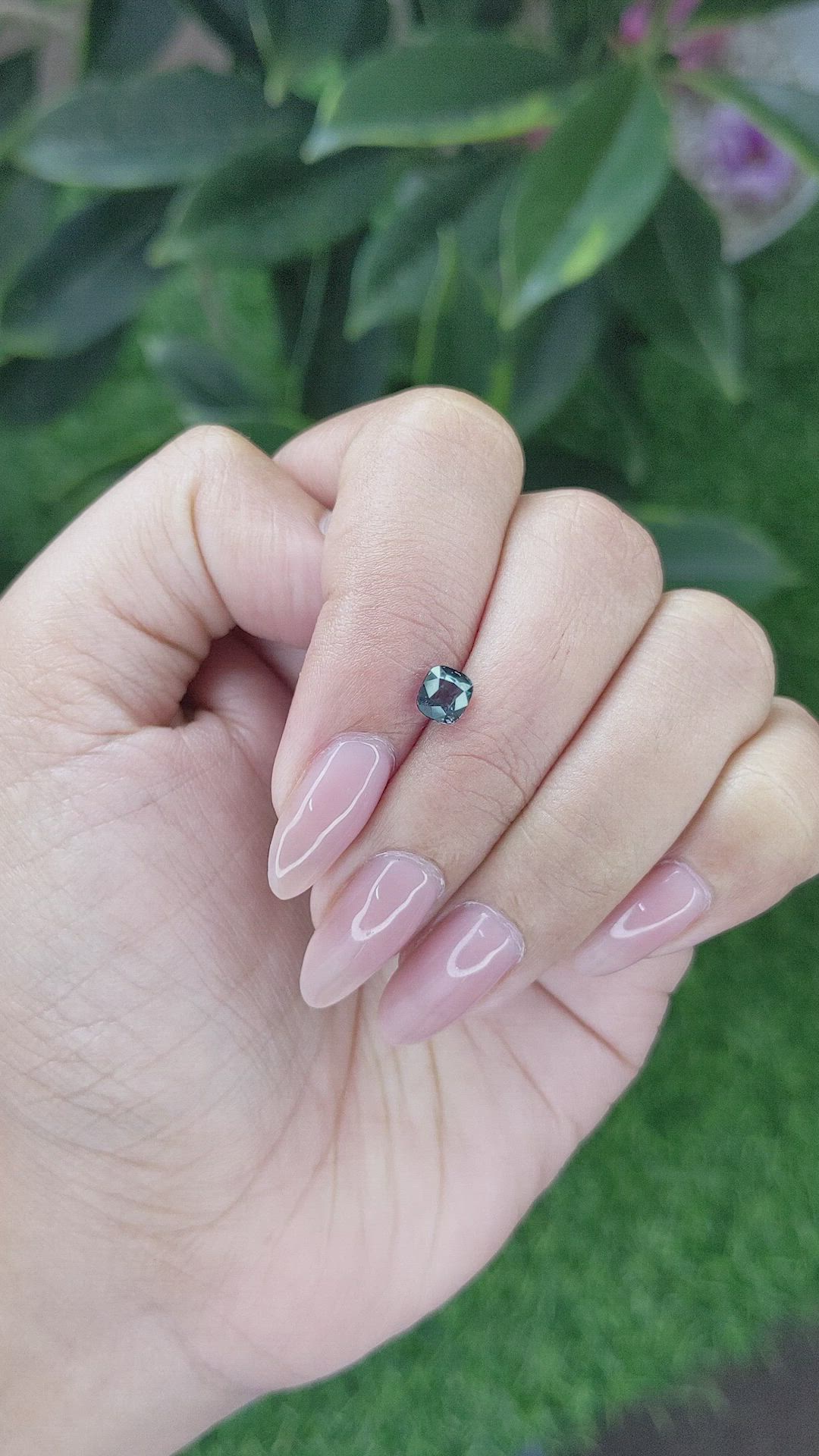 0.78 Ct. Garnet from Madagascar Size Video