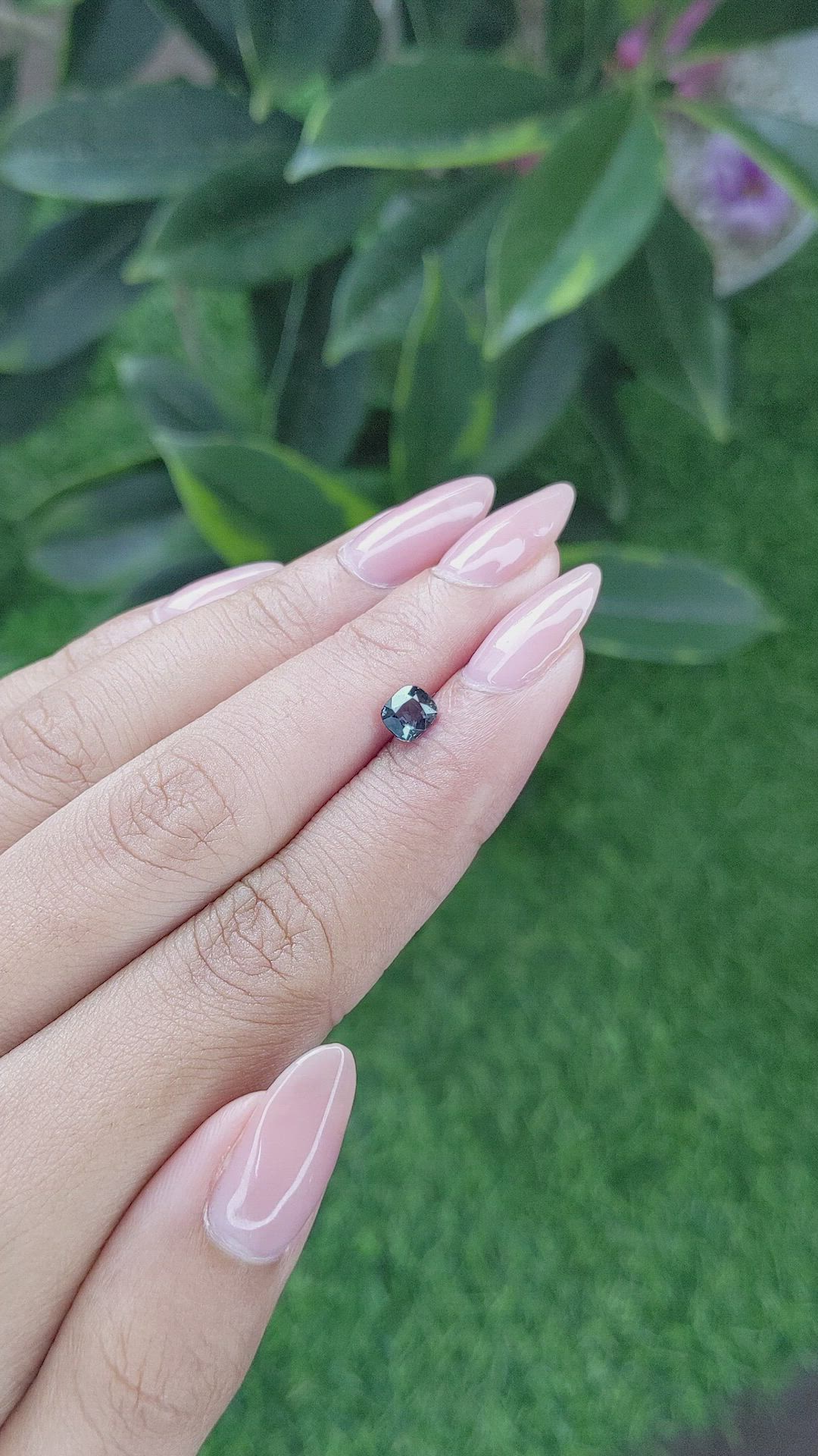 0.78 Ct. Garnet from Madagascar Size Video