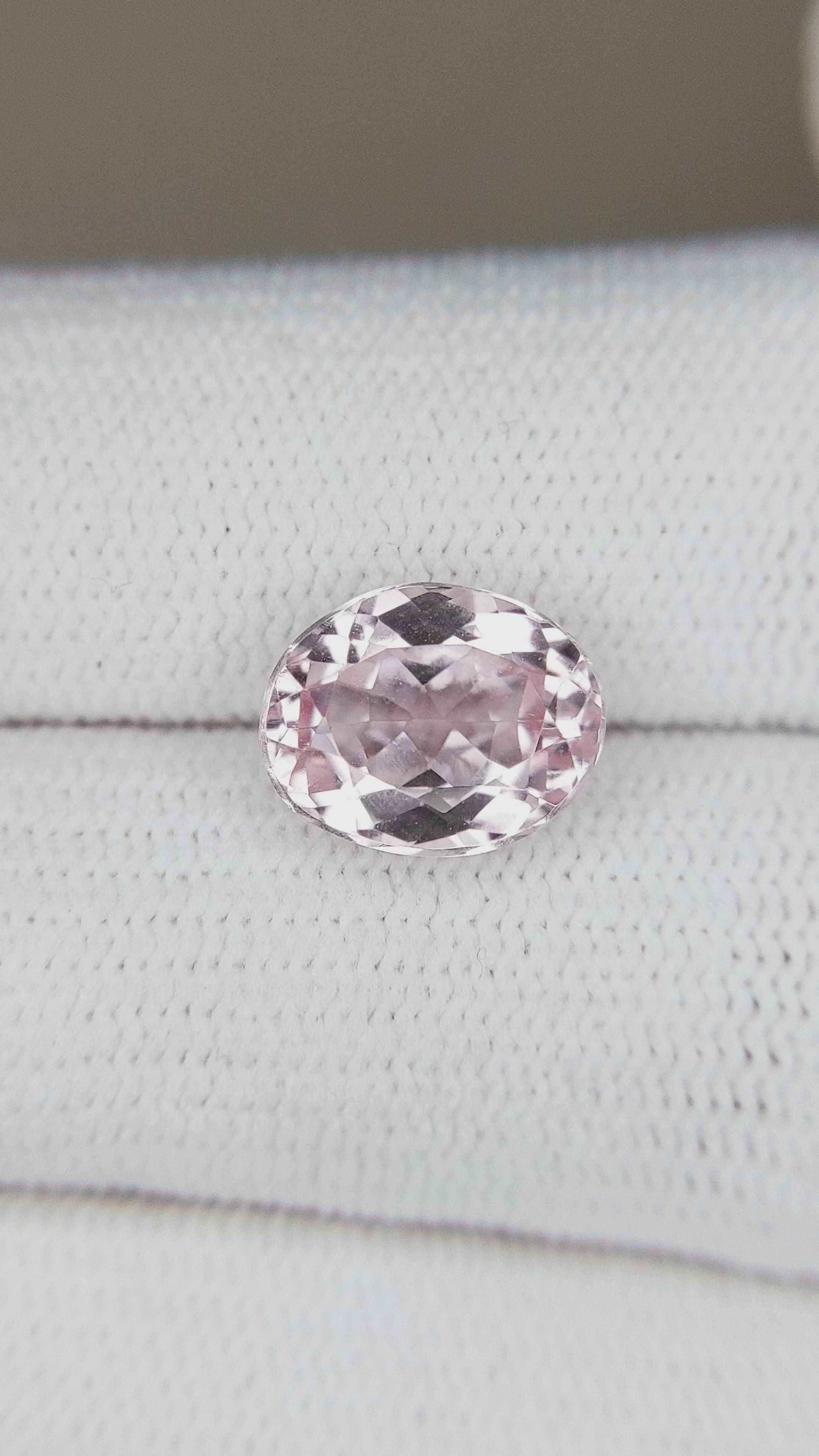 3.10 Ct. Kunzite from Afghanistan Size Video