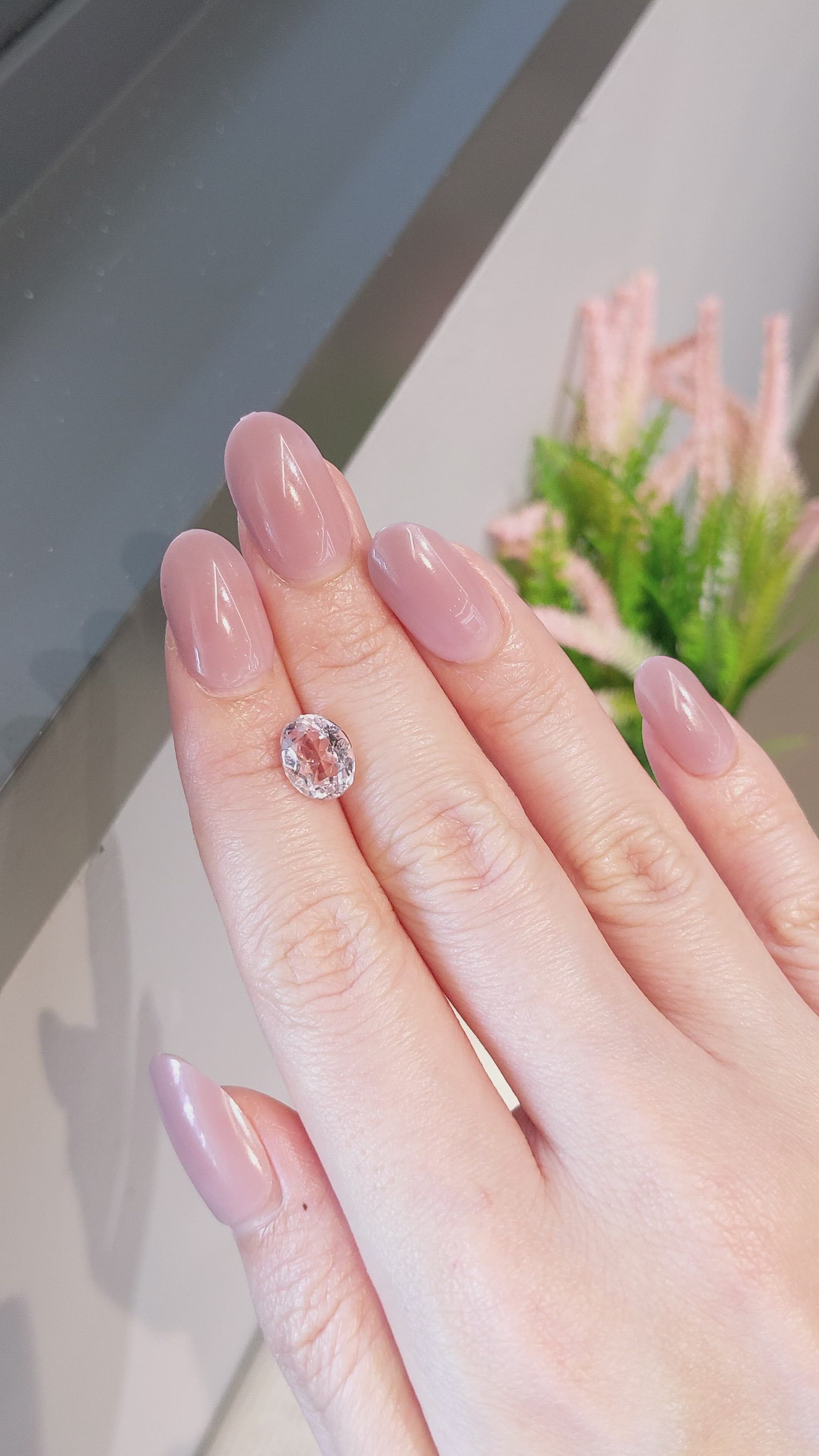 3.10 Ct. Kunzite from Afghanistan Size Video