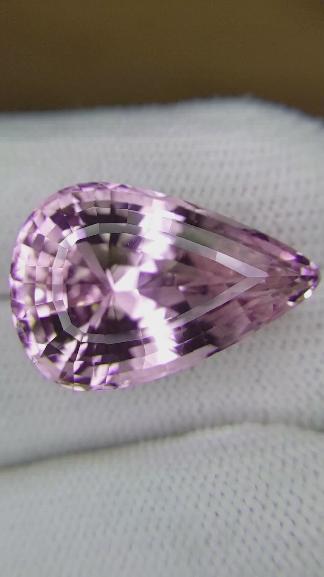 32.22 Ct. Kunzite from Brazil Size Video
