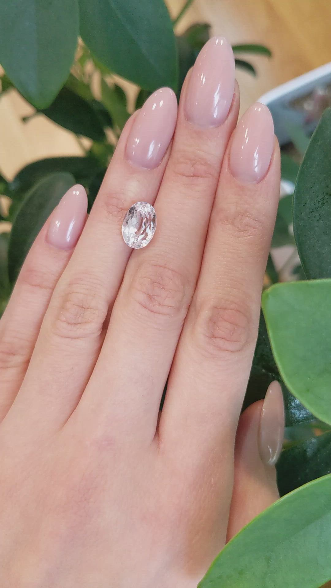 5.41 Ct. Kunzite from Brazil Size Video