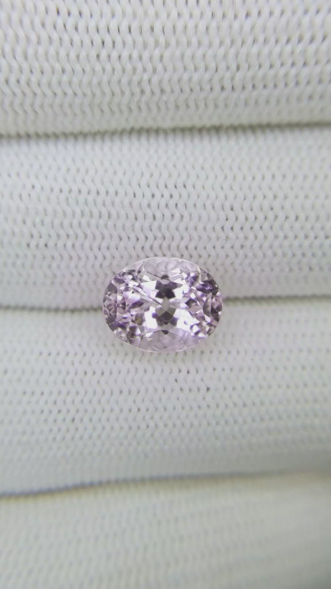 4.64 Ct. Kunzite from Brazil Size Video
