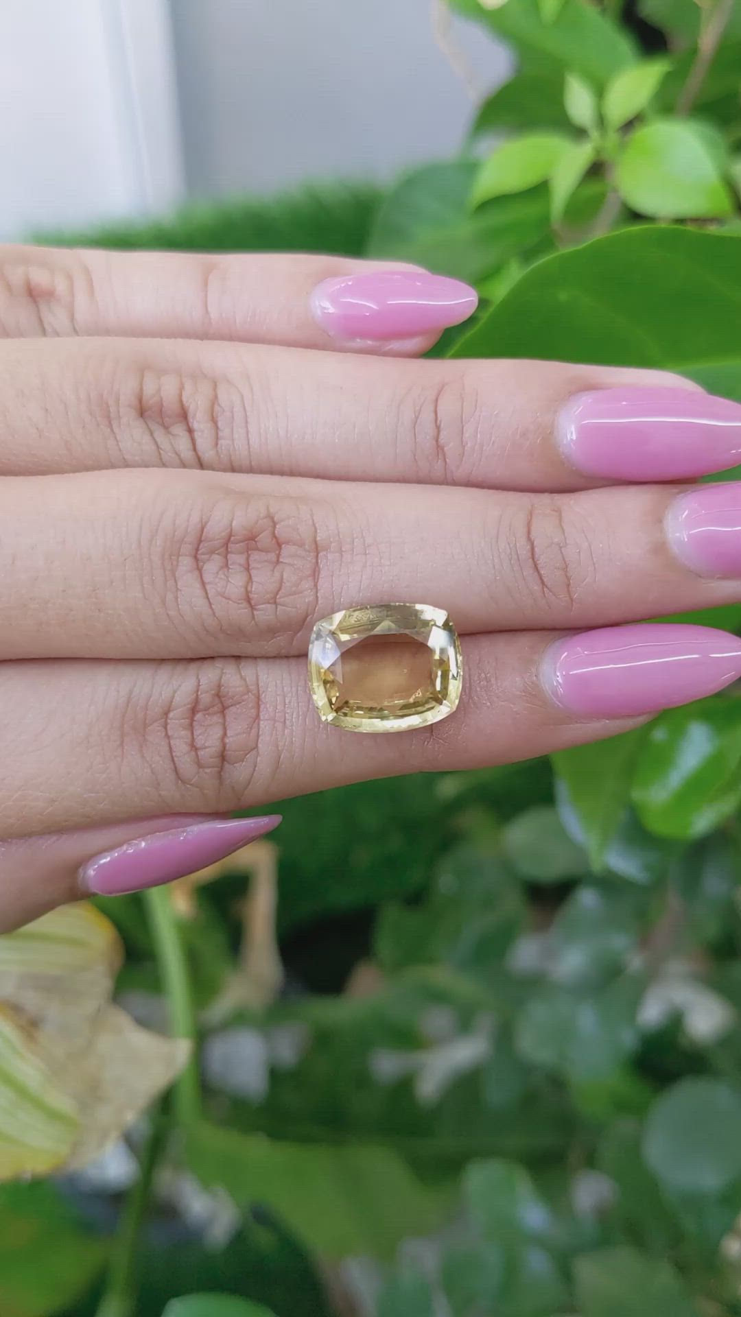 7.99 Ct. Sinhalite from Ceylon (Sri Lanka) Size Video