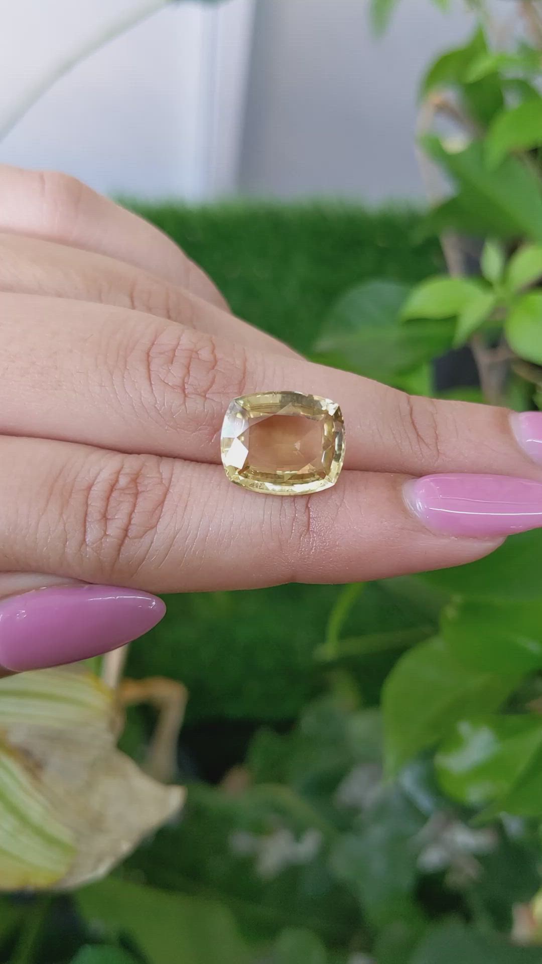 7.99 Ct. Sinhalite from Ceylon (Sri Lanka) Size Video