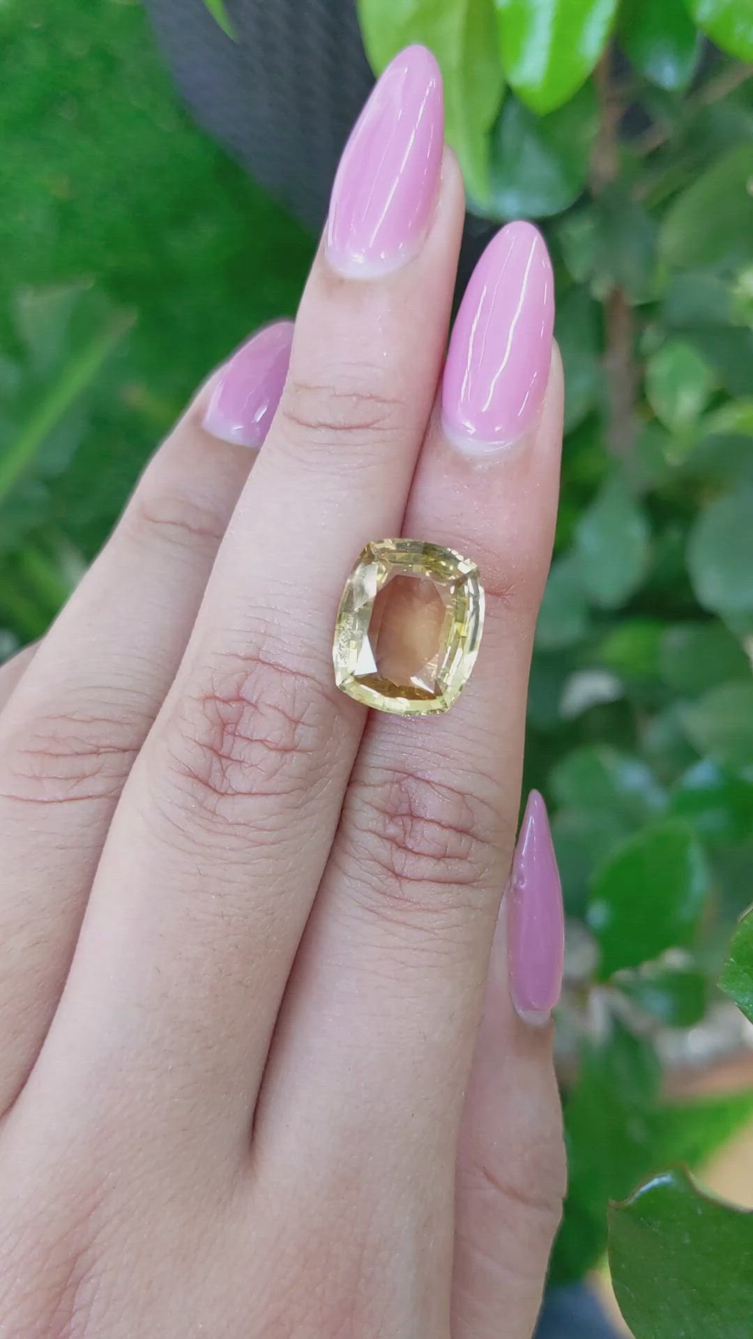 7.99 Ct. Sinhalite from Ceylon (Sri Lanka) Size Video