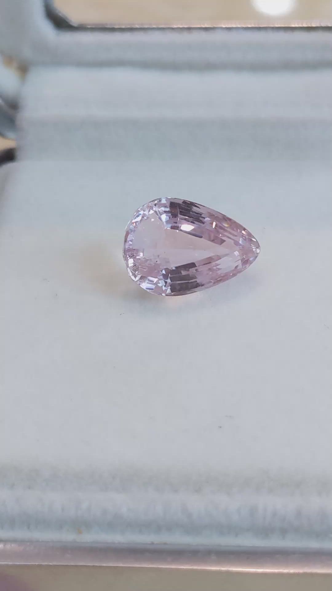 6.75 Ct. Kunzite from Brazil Size Video