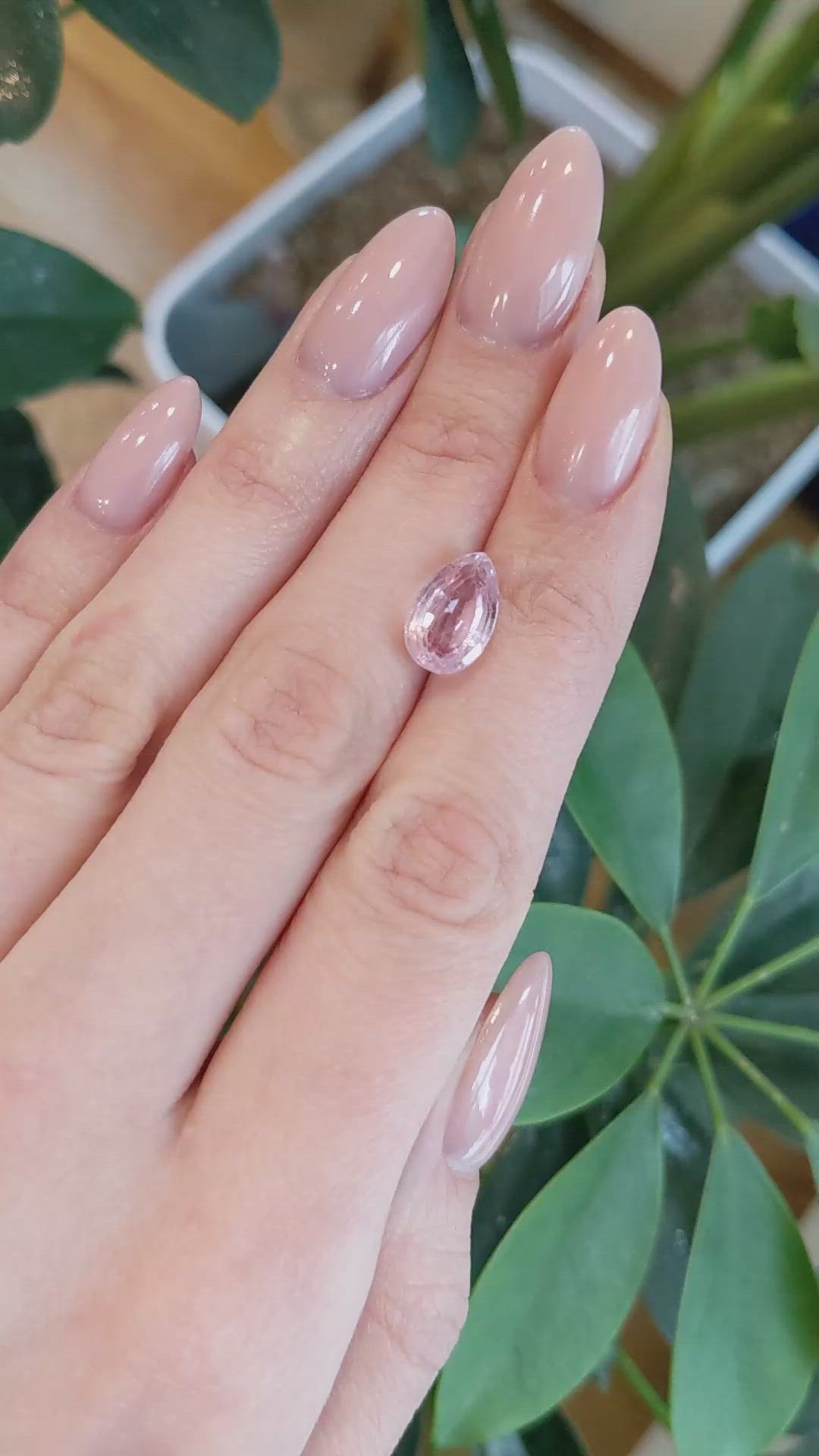 4.90 Ct. Kunzite from Brazil Size Video