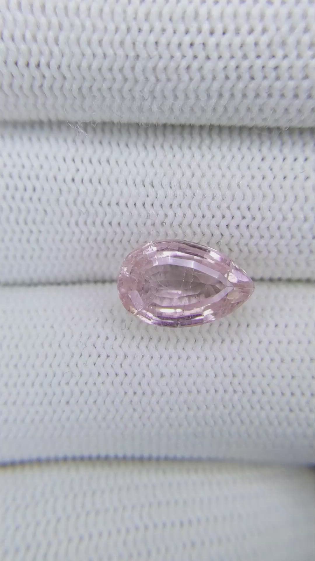 4.90 Ct. Kunzite from Brazil Size Video