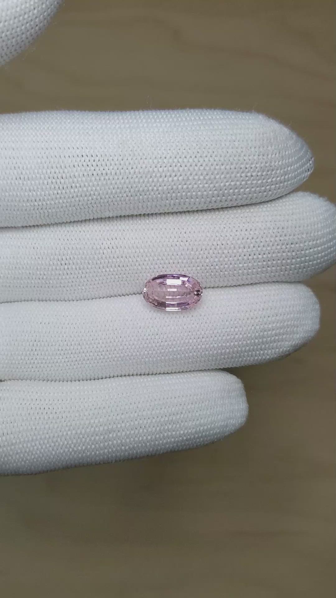 4.30 Ct. Kunzite from Brazil Size Video