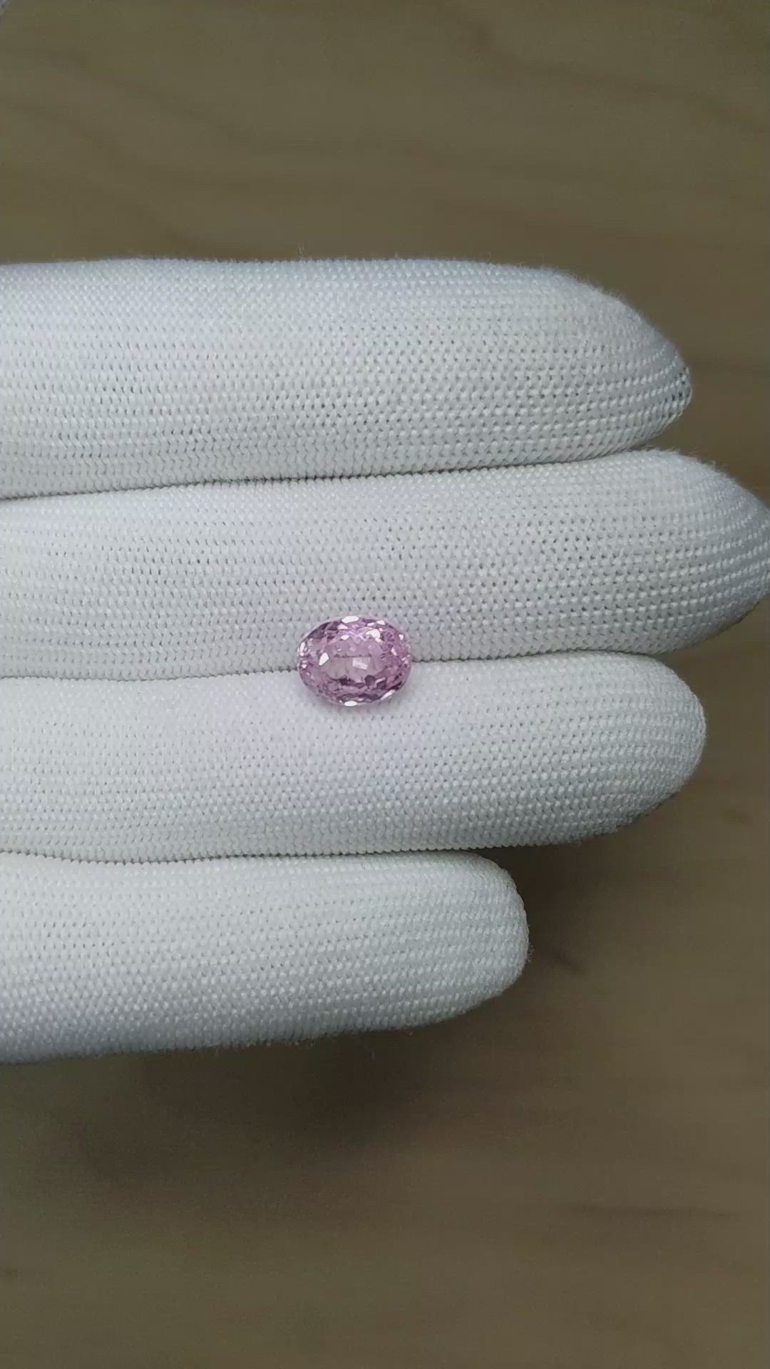 4.25 Ct. Kunzite from Brazil Size Video