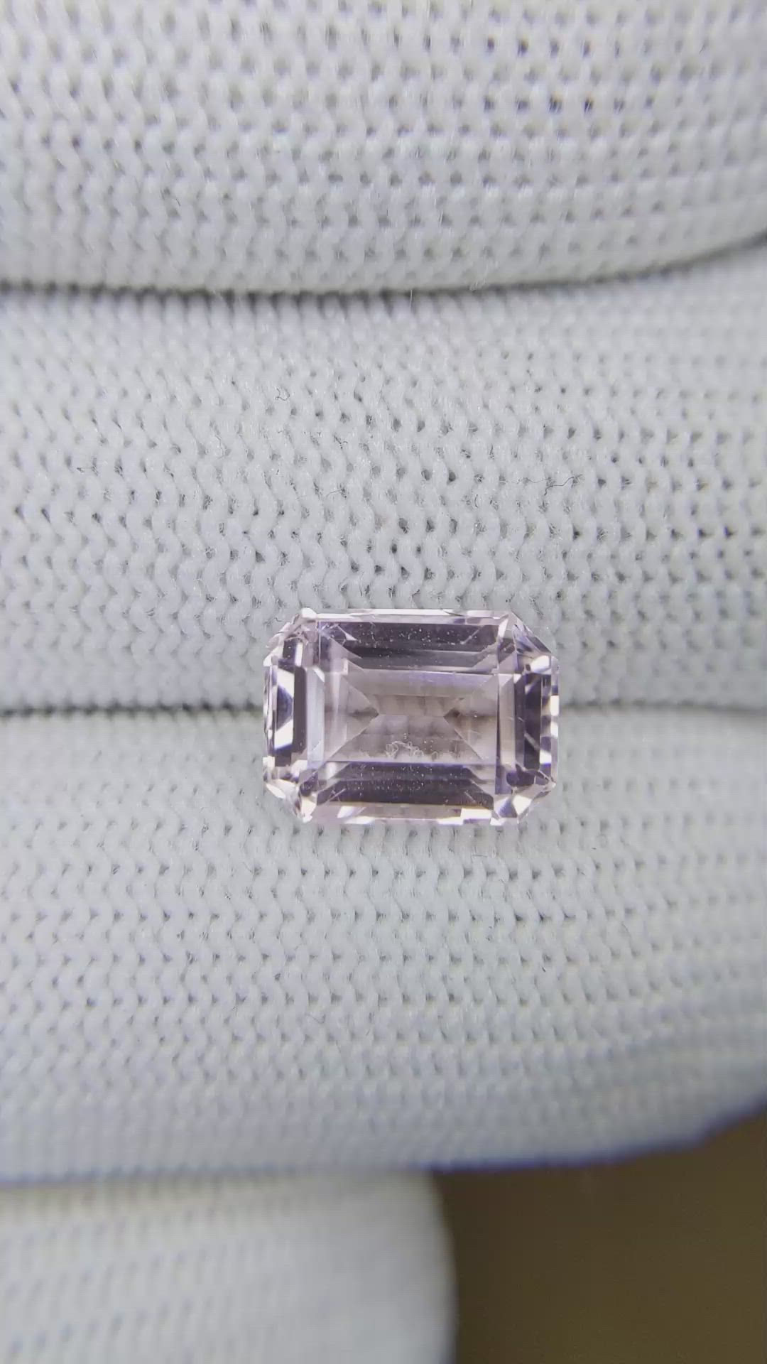 4.11 Ct. Kunzite from Brazil Size Video