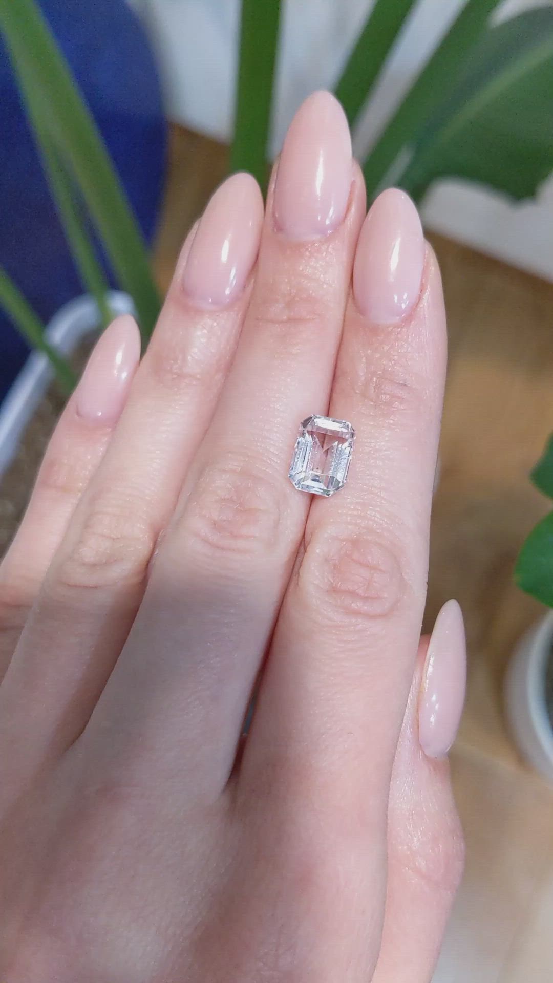 4.11 Ct. Kunzite from Brazil Size Video