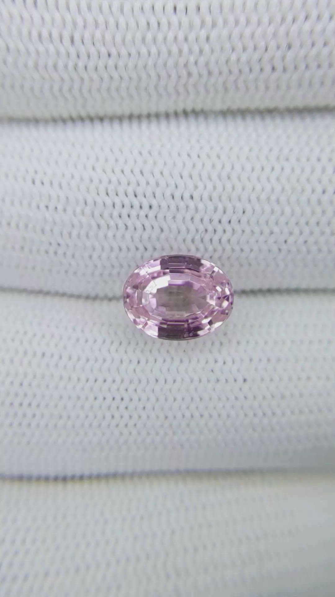 4.40 Ct. Kunzite from Brazil Size Video