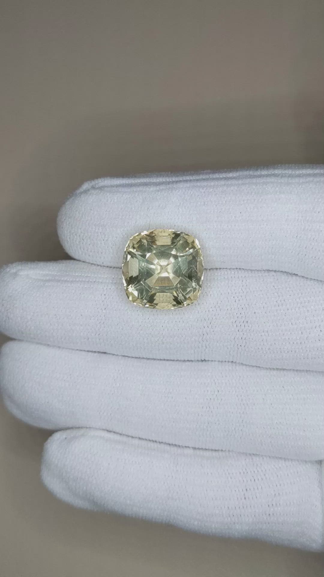 12.25 Ct. Scapolite from Brazil Size Video