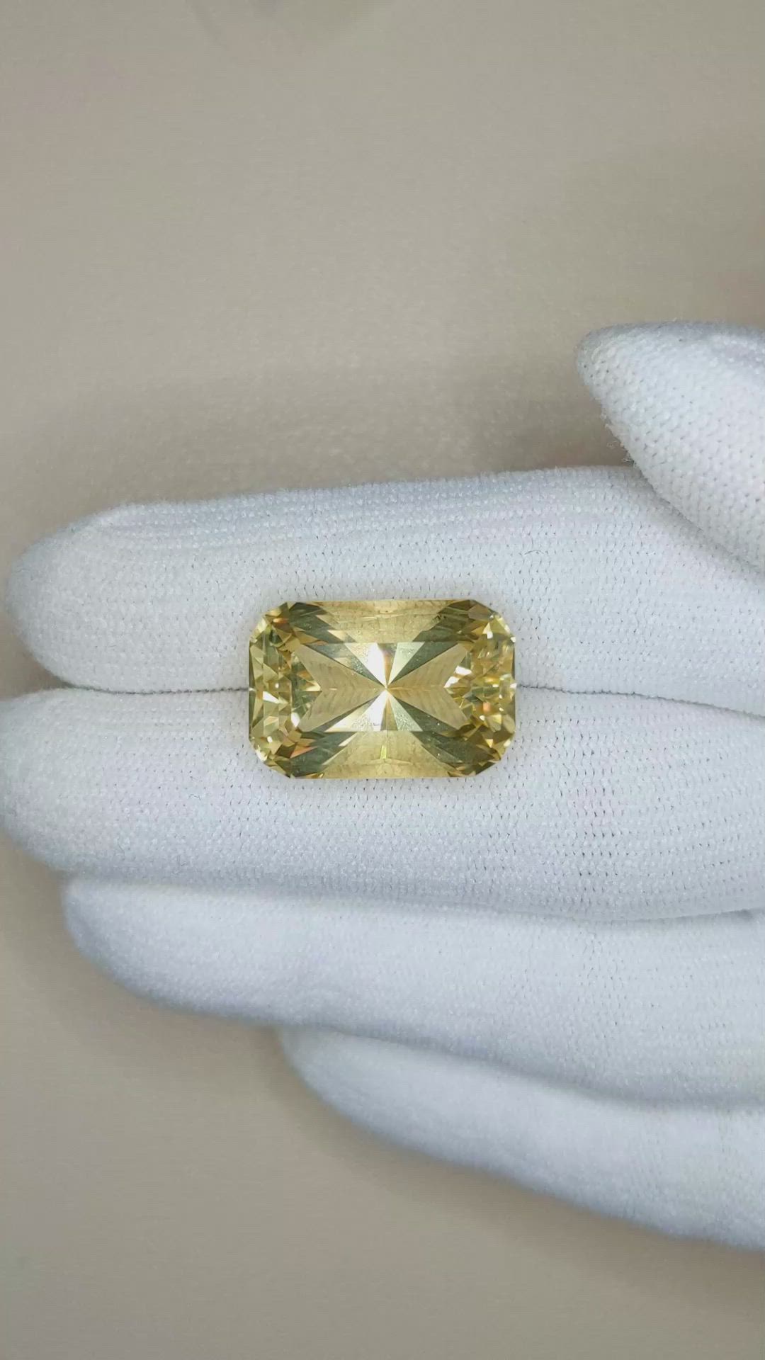 14.58 Ct. Scapolite from Brazil Size Video