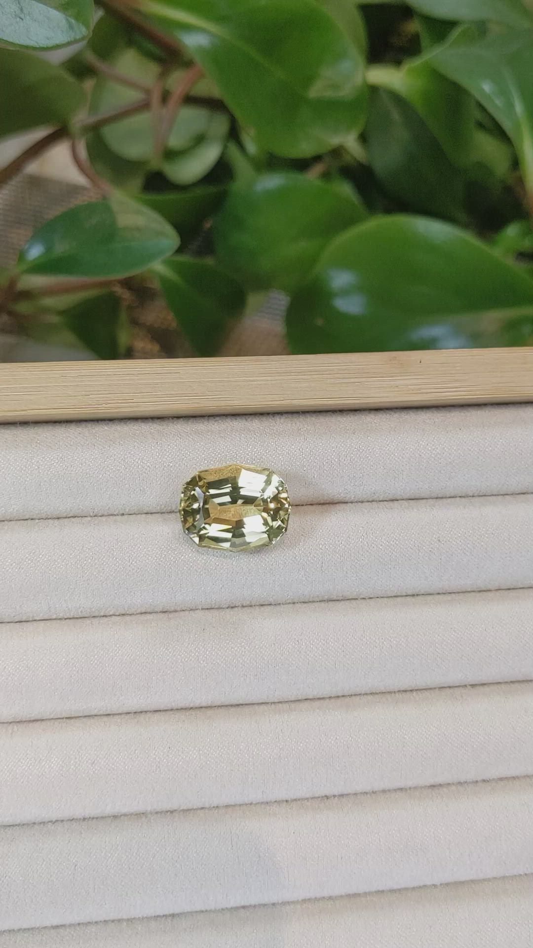 14.85 Ct. Yellow Scapolite from Brazil Size Video