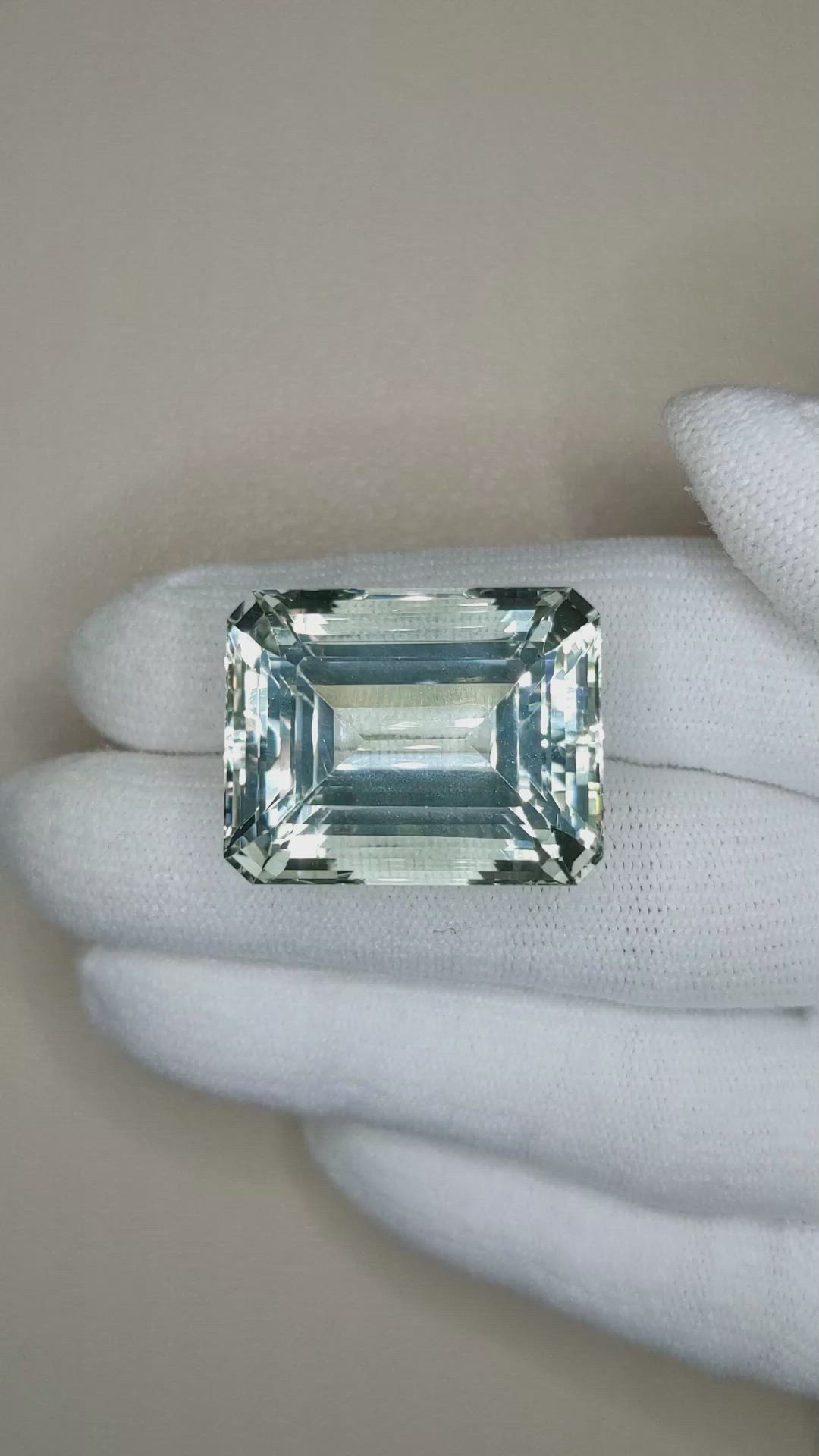 51.66 Ct. Beryl from Brazil Size Video